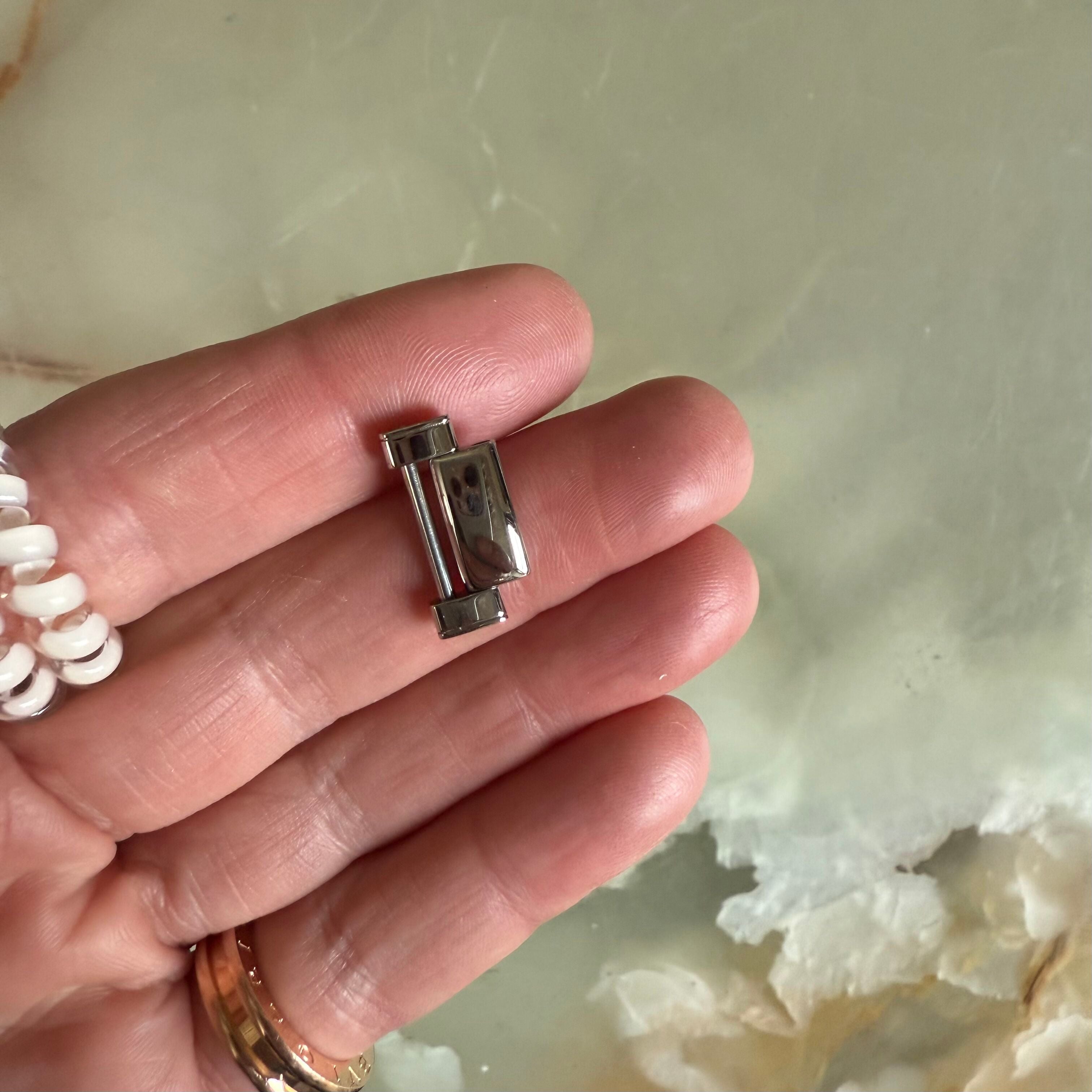 Authentic Breguet Stainless Steel High Polish Link 19mm