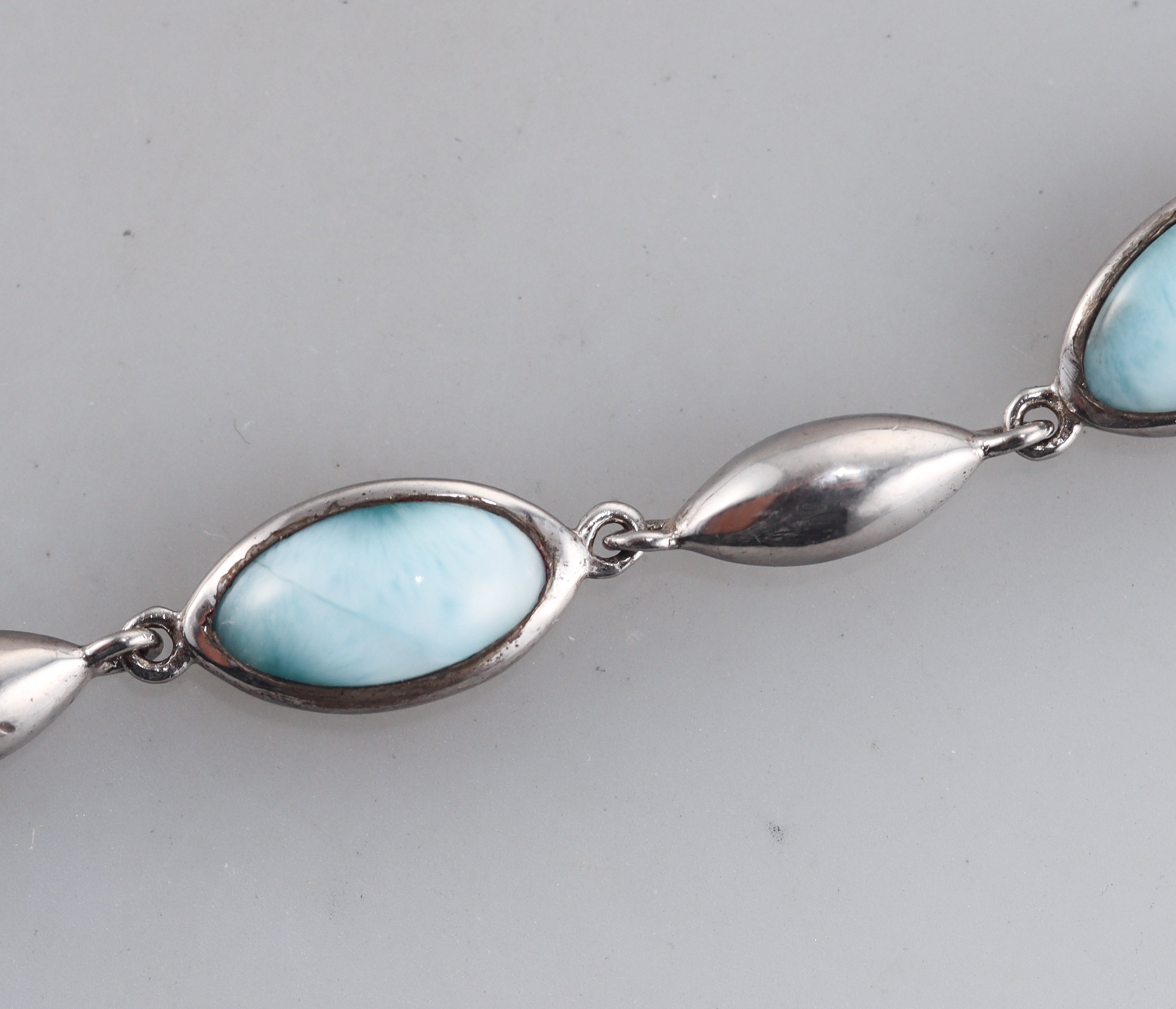 MarahLago Sterling Silver Larimar Necklace Retail $770