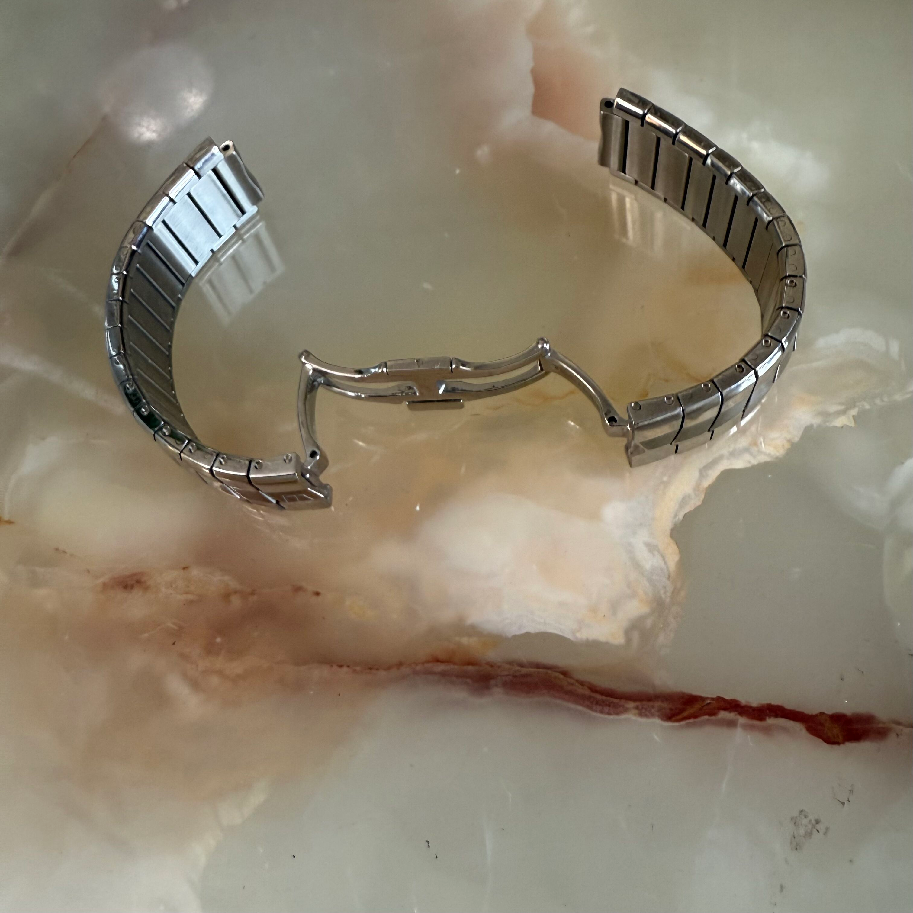 Authentic TAG Heuer Alter Ego Stainless Steel Bracelet 18mm BA0751 P-K2