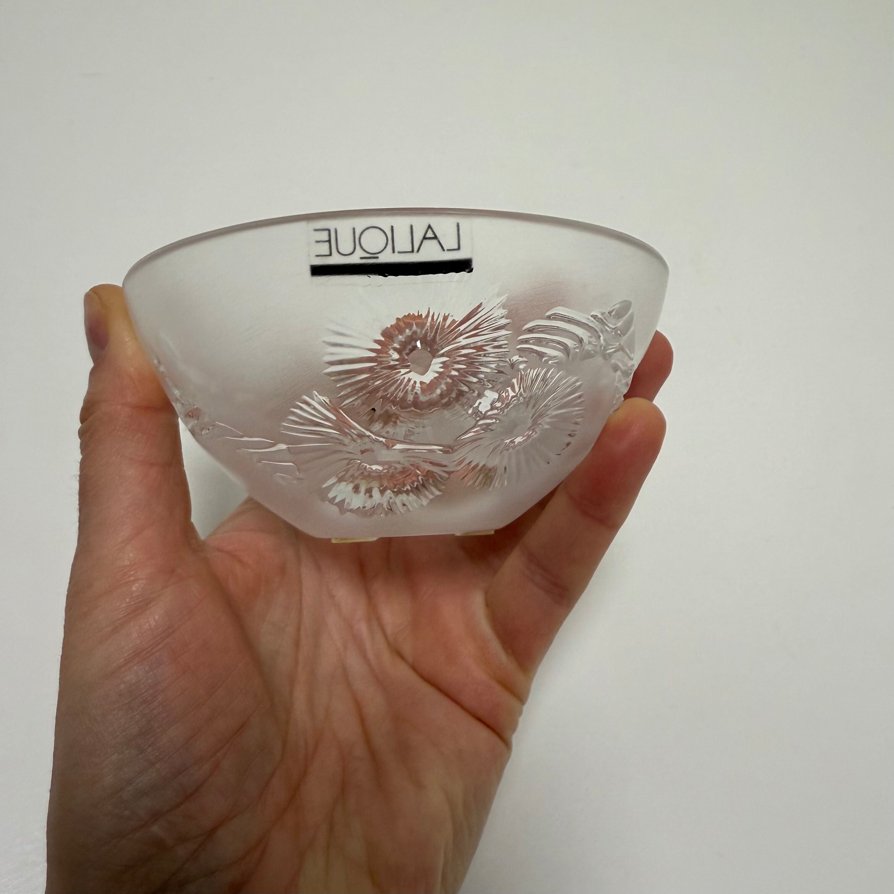 Lalique Crystal Bucolique Candle Bowl 10016200