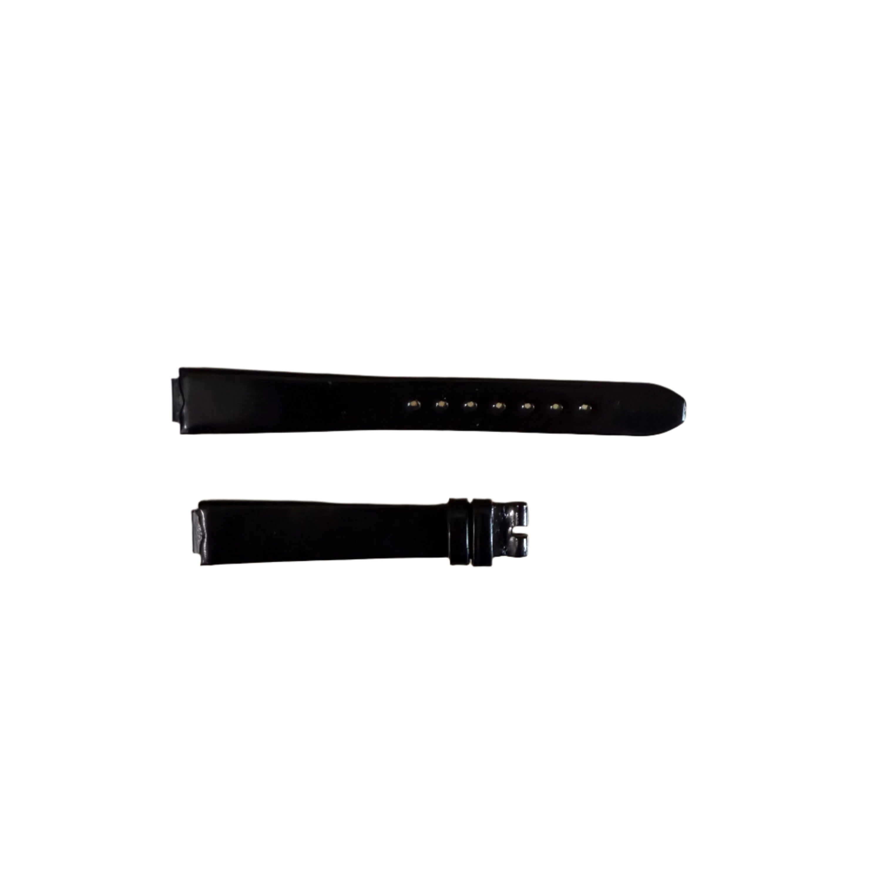 Authentic TAG Heuer Black Genuine Leather Watch Strap Band 14mm