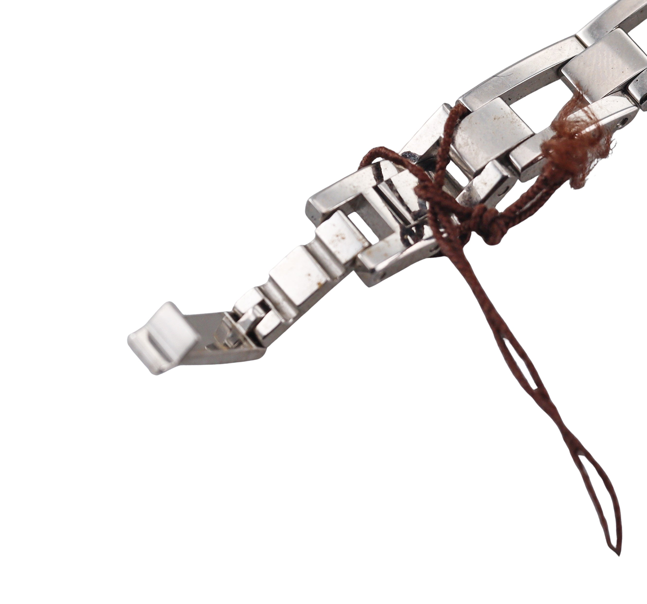 Gucci 110 G-Link Steel Diamond Ladies Watch YA110513