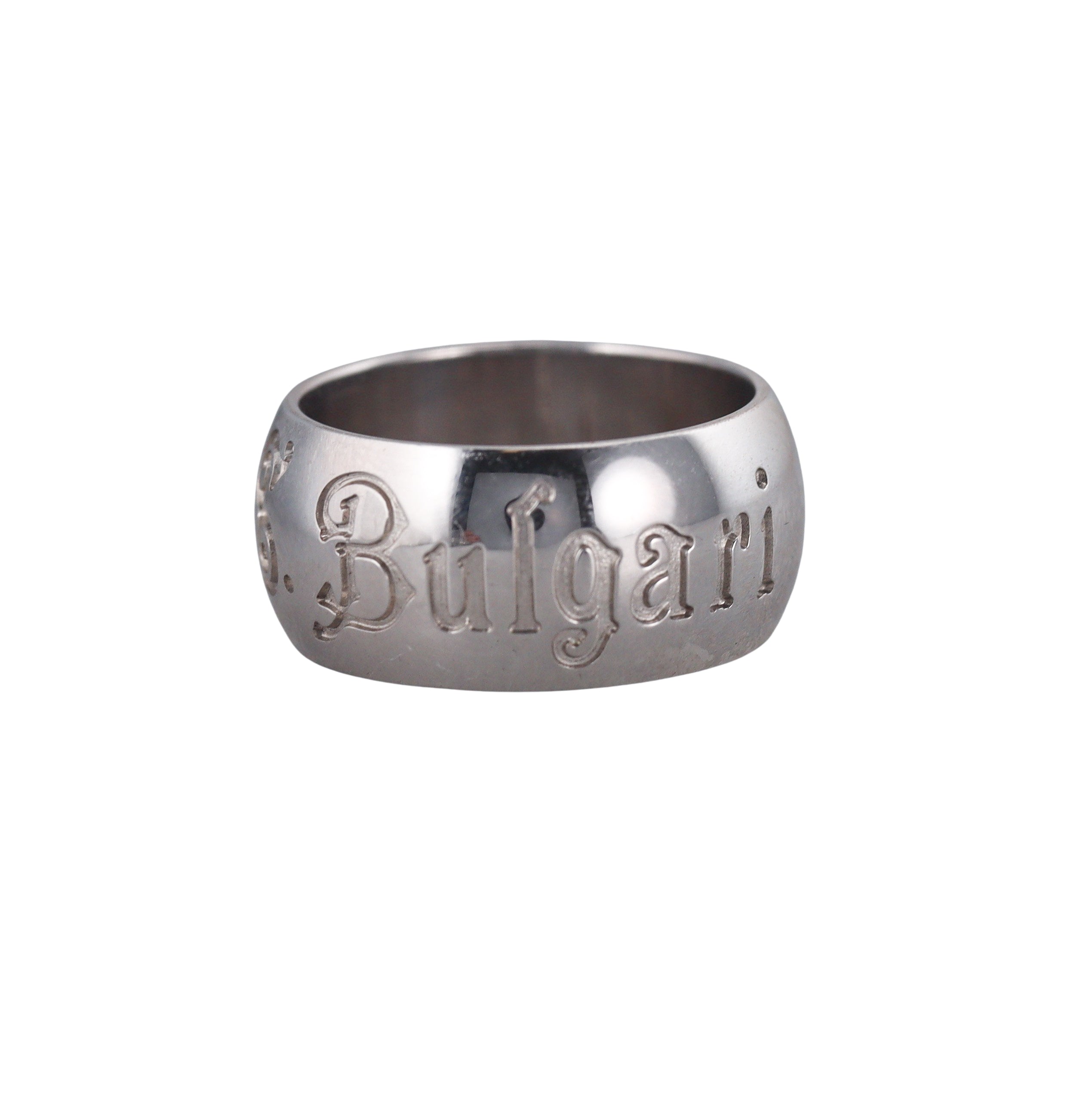 Bvlgari Bulgari Save the Children Sterling Silver Band Ring