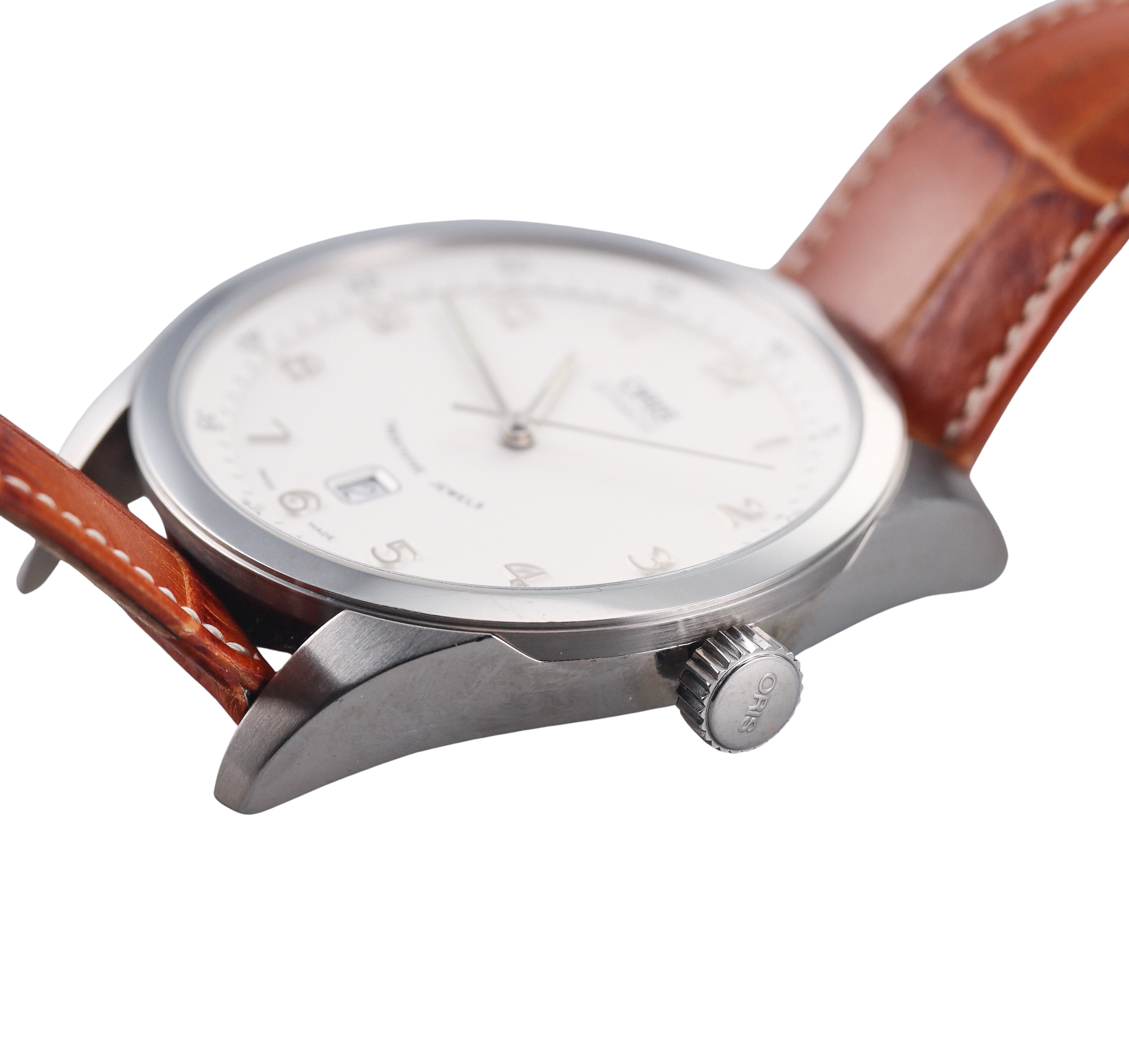 Oris Classic XXL Automatic Steel Watch 7512 cal. 633
