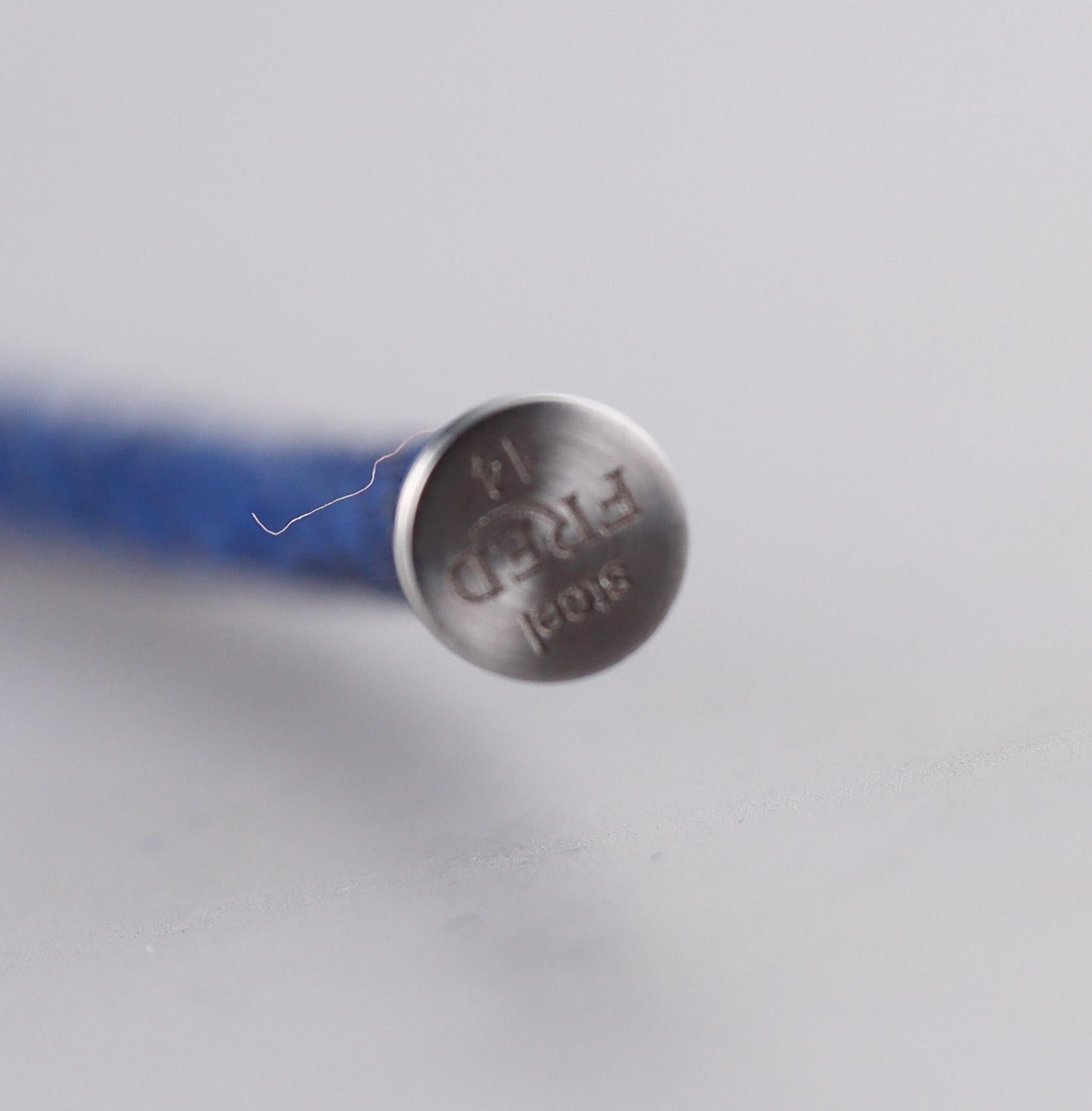 Fred Force 10 Bracelet Blue Cable Small QA-146