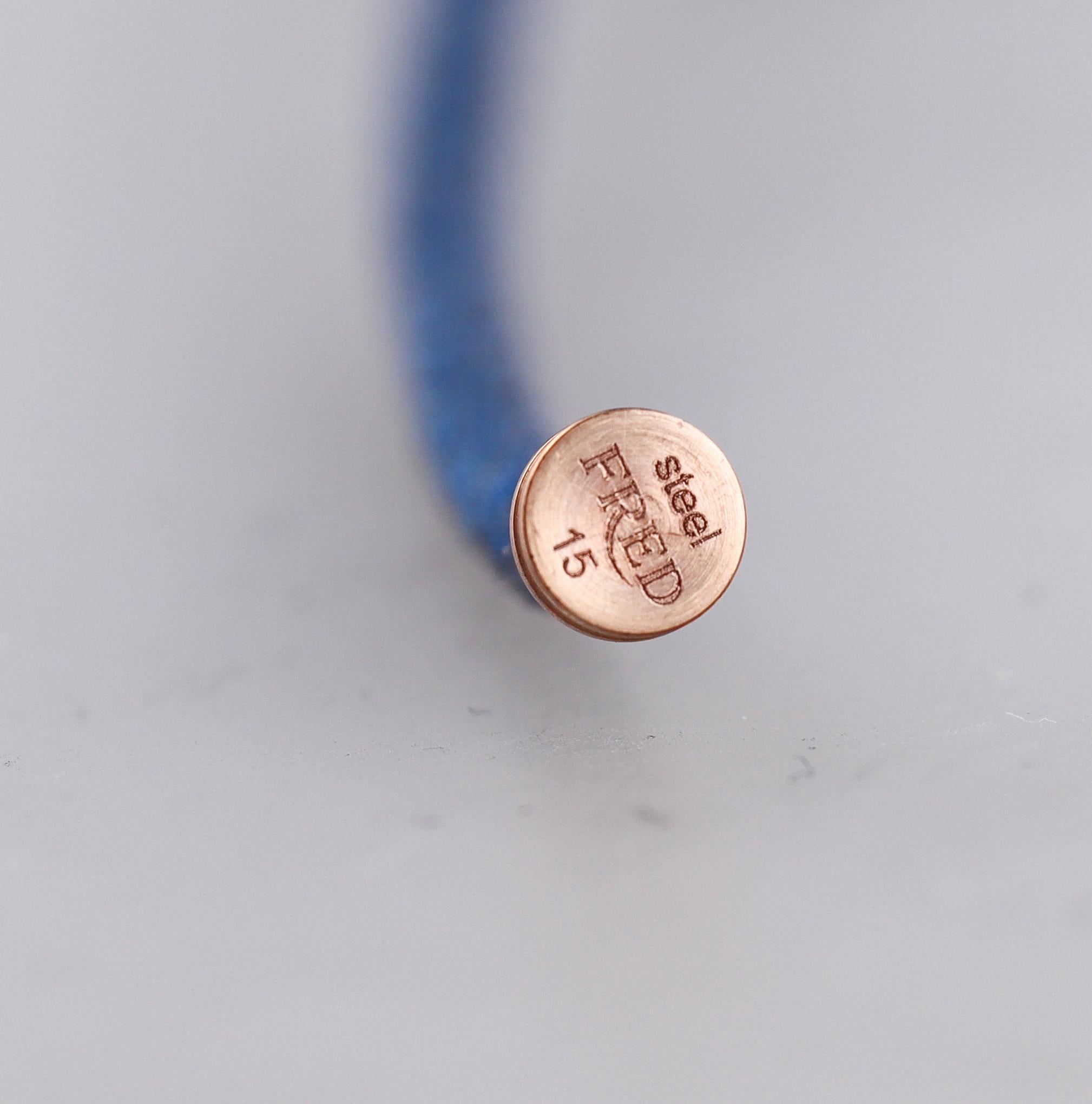 Fred Force 10 Bracelet Blue Cable Small QA-146