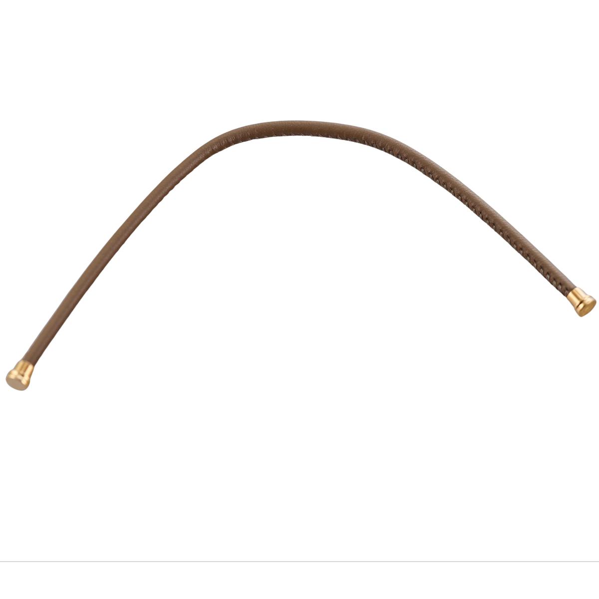 Fred Force 10 Bracelet Light Brown Leather Cable Small QA-106