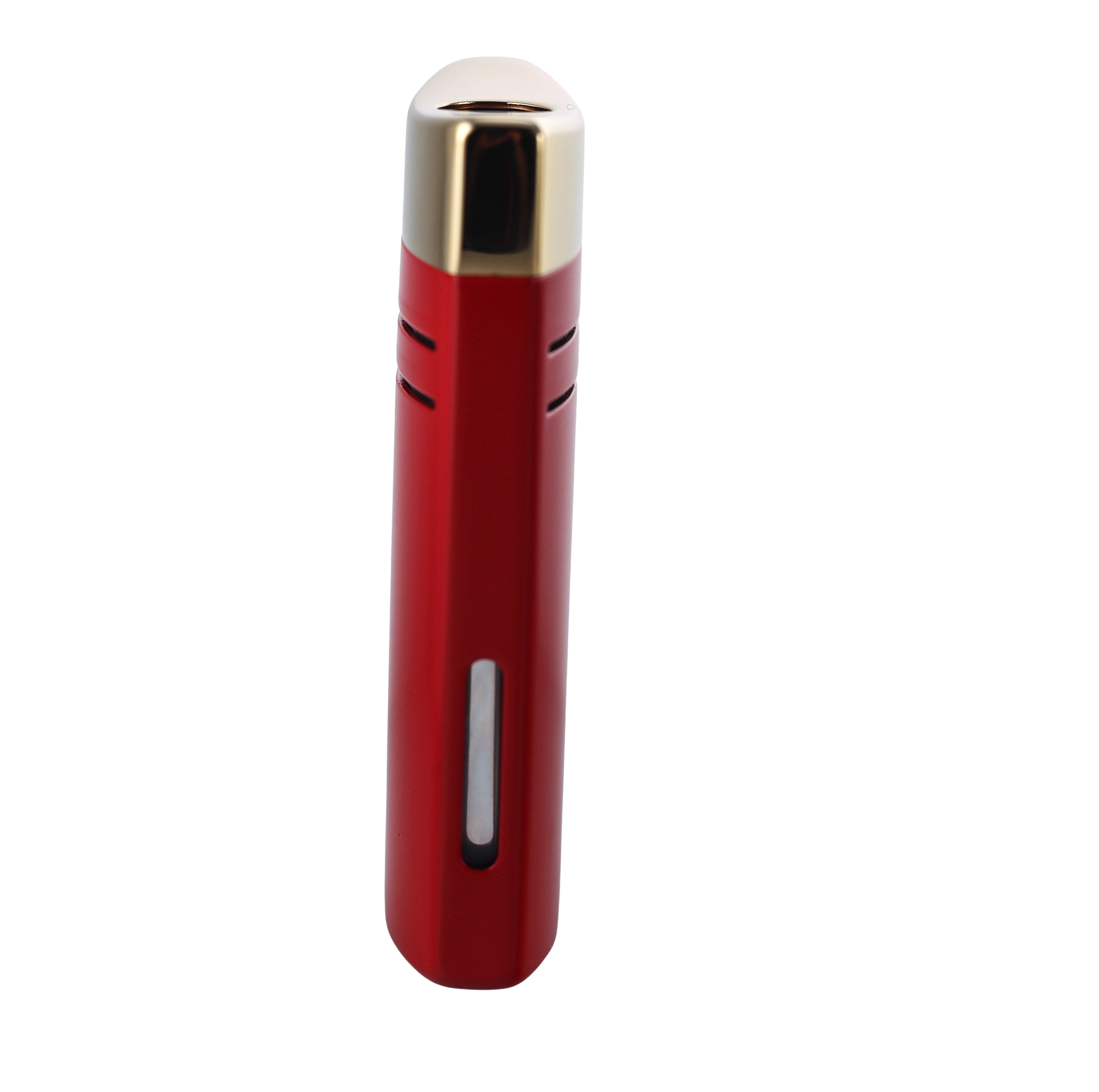 S.T. Dupont Maxijet Burgundy and Gold Lighter 020174