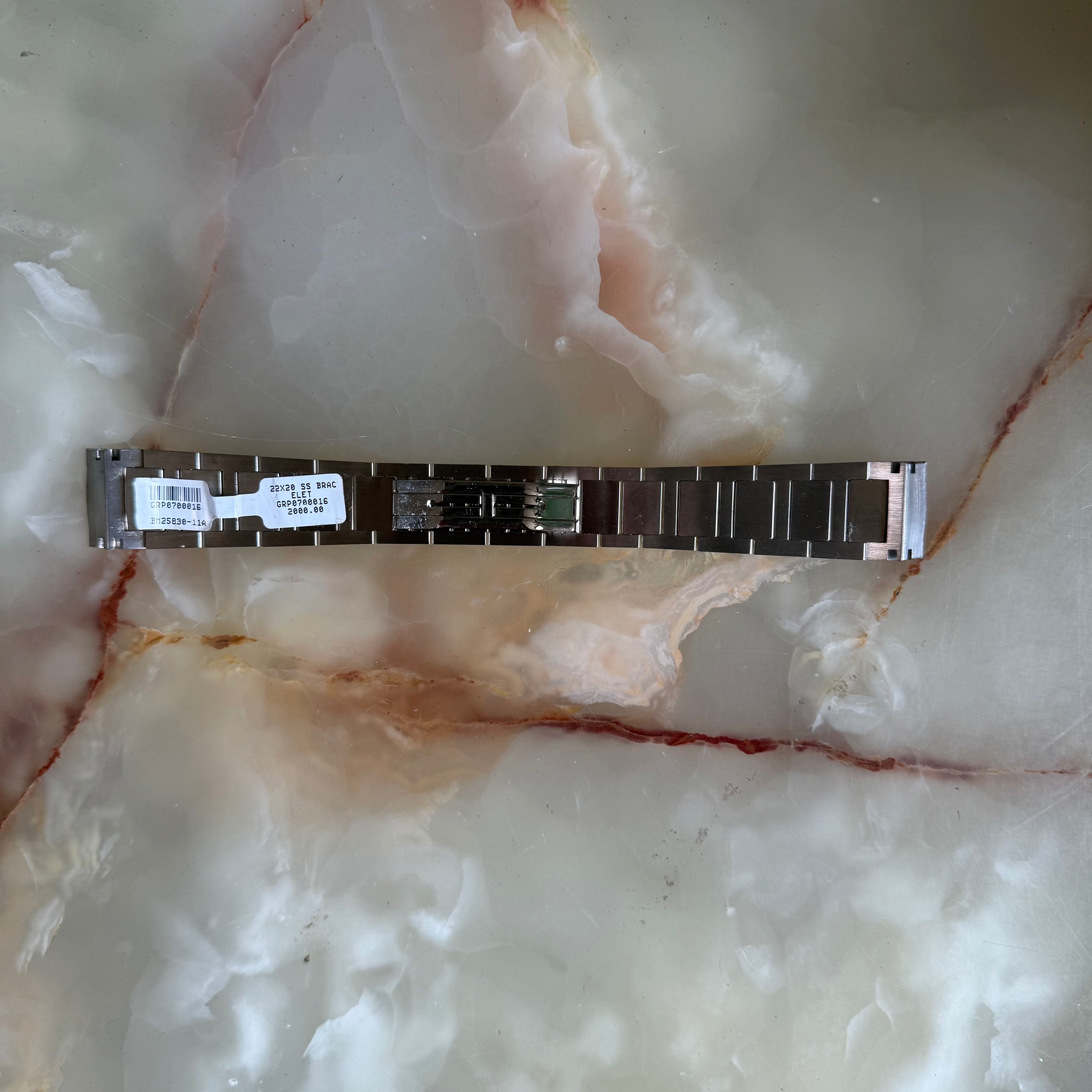 Authentic Girard Perregaux 2583 Stainless Steel Watch Bracelet 22mm