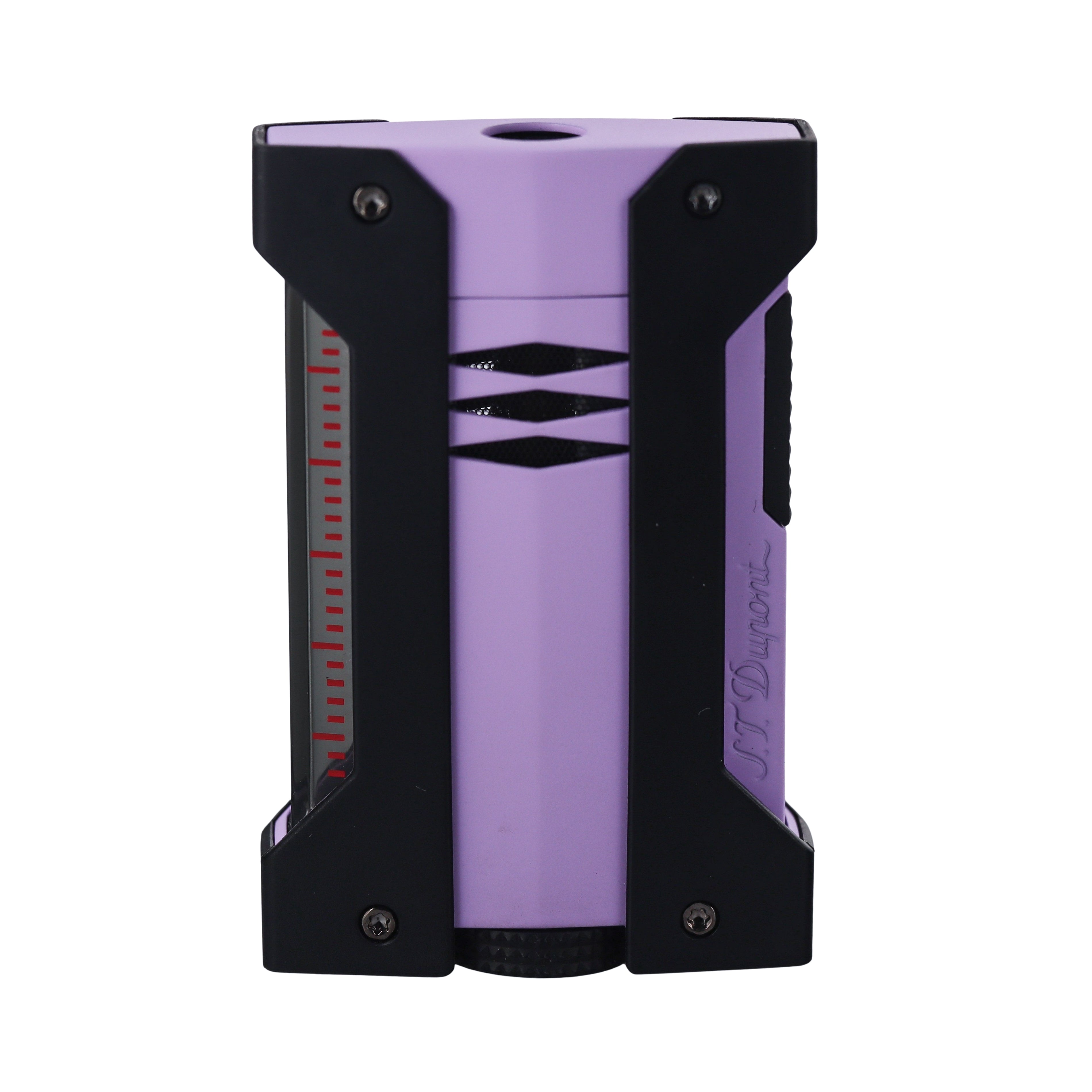 S.T. Dupont Defi Extreme Matte Black & Lilac Lighter 021465