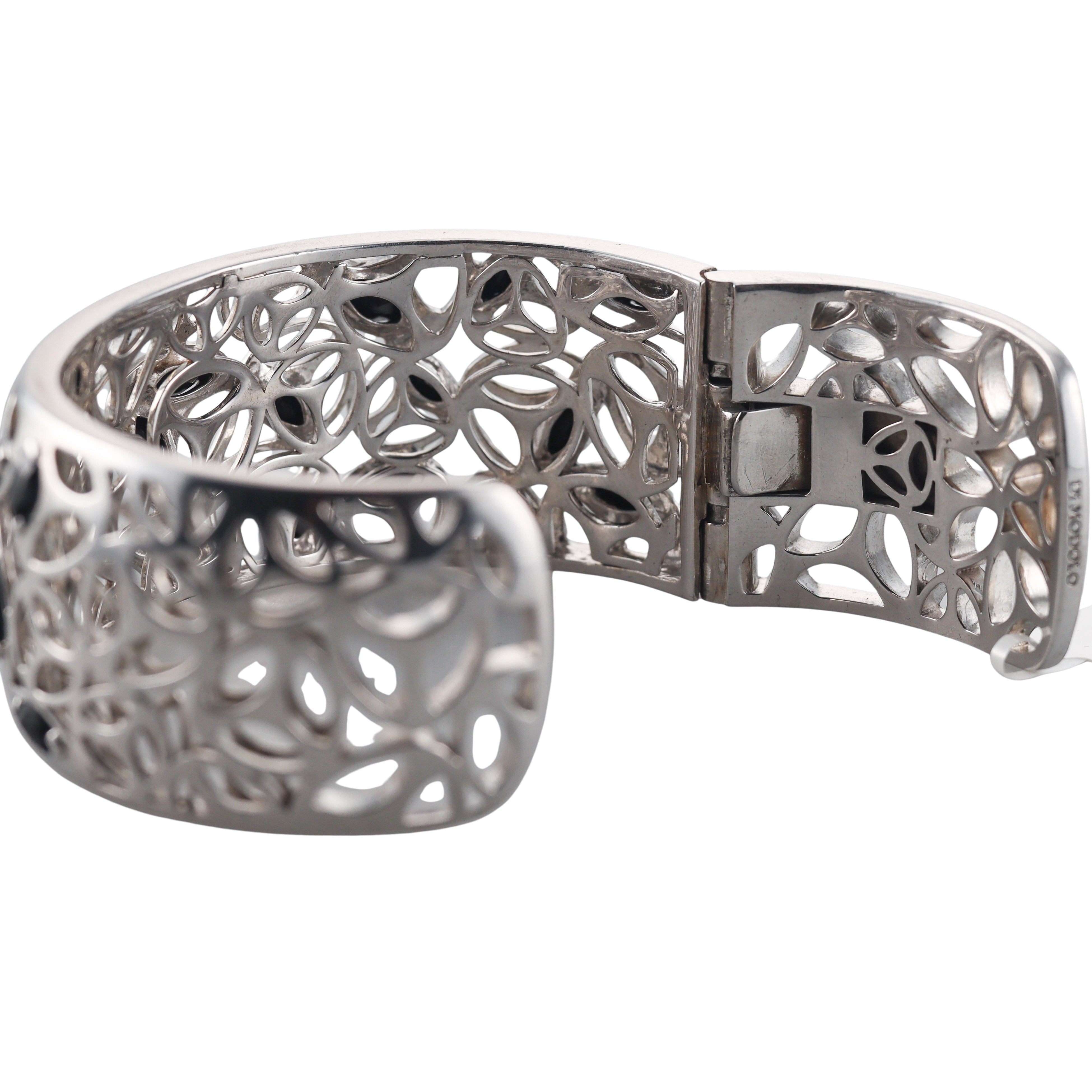 Di Modolo Sterling Silver Black Onyx Cuff Bracelet