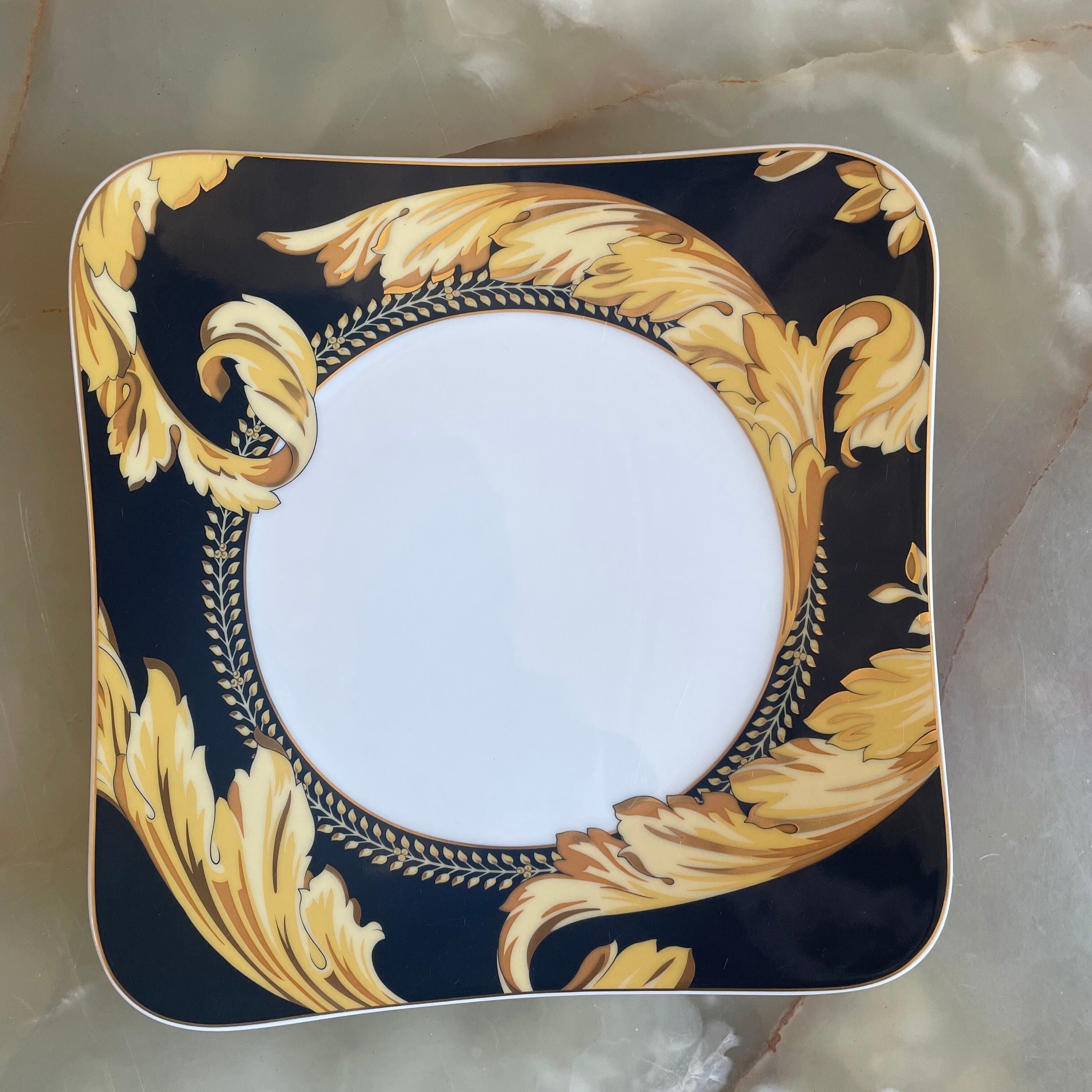 Versace by Rosenthal Vanity Square Salad Plate 16221