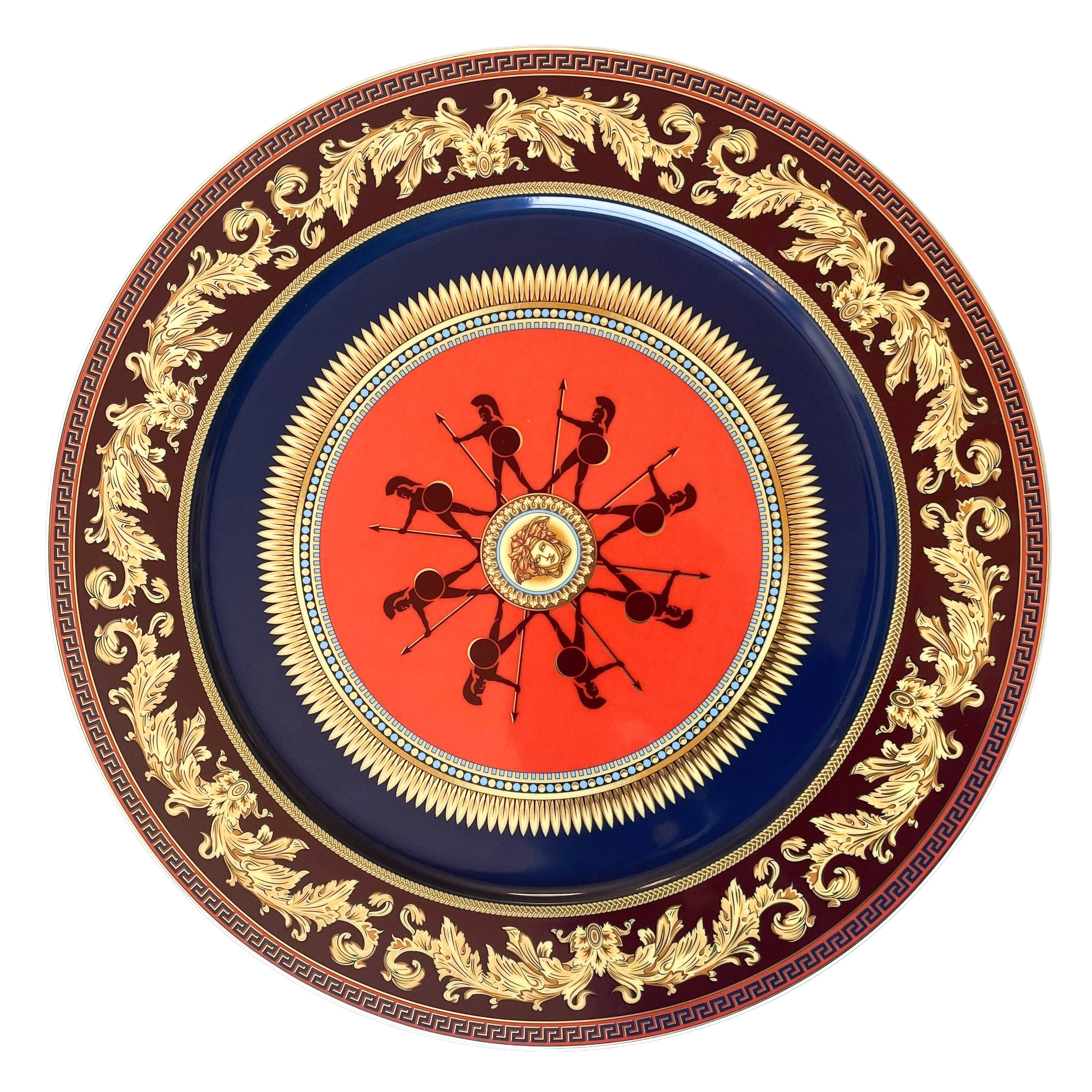 Versace by Rosenthal Iconic Heroes Service Plate 10263