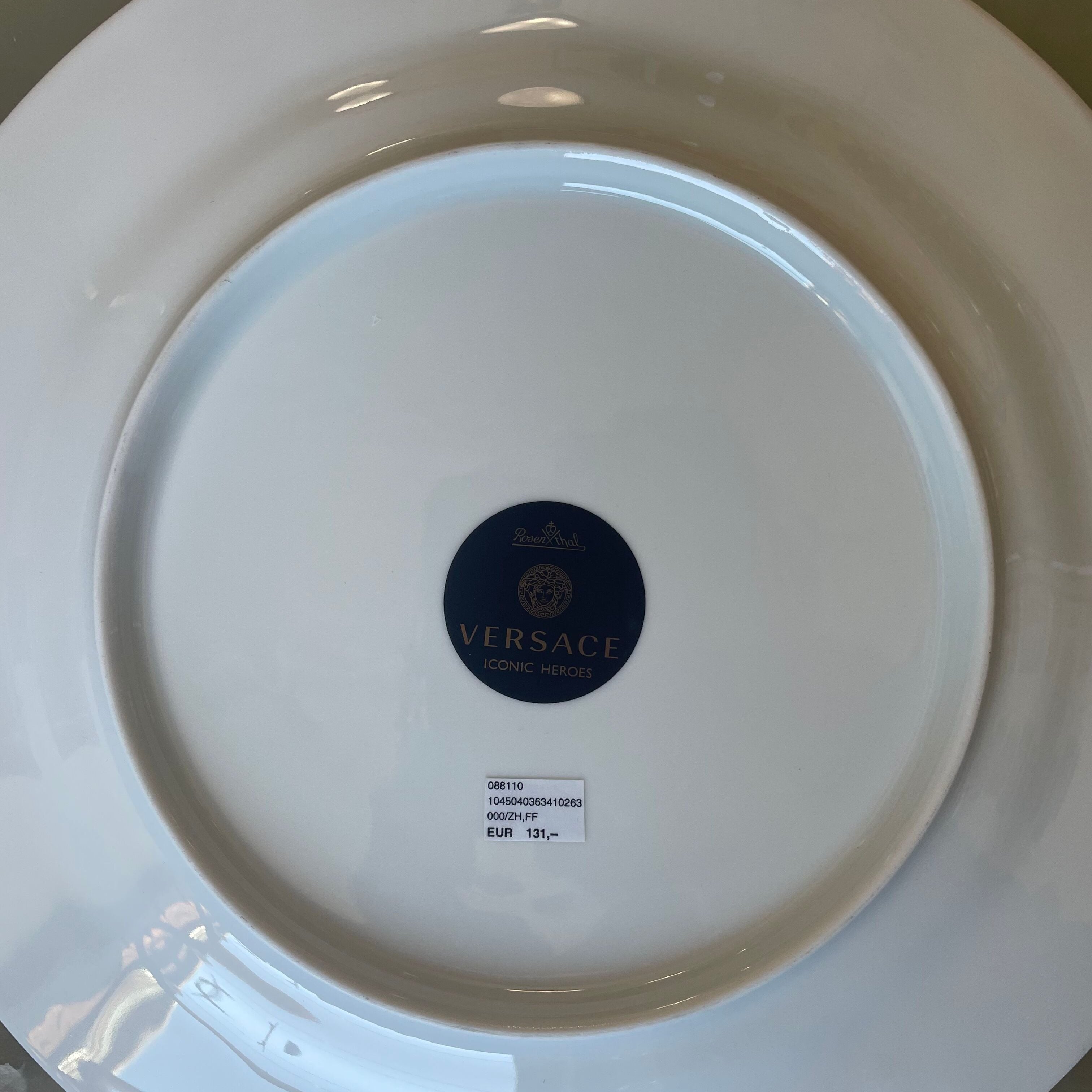 Versace by Rosenthal Iconic Heroes Service Plate 10263