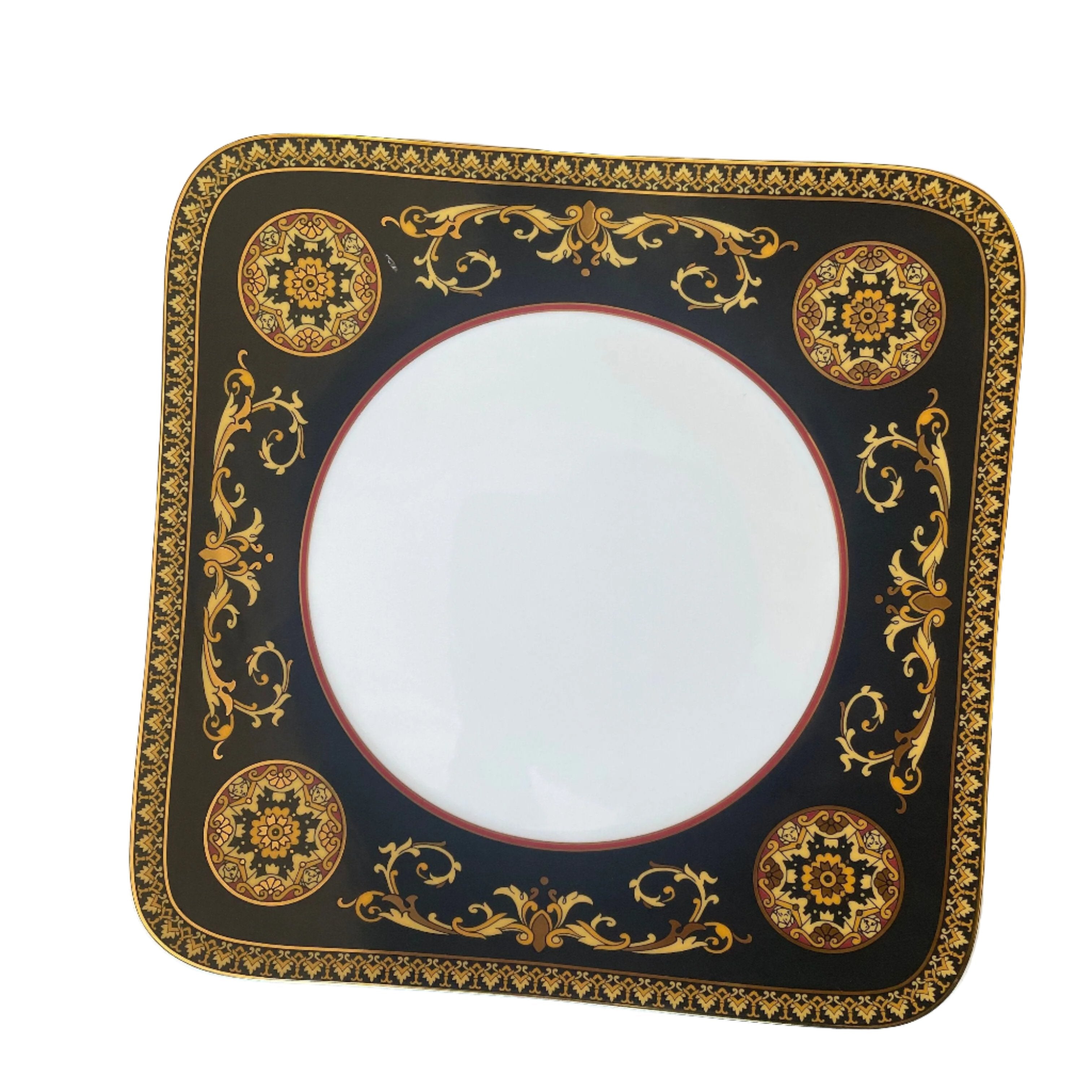 Versace by Rosenthal Medusa Square Dinner Plate 16227