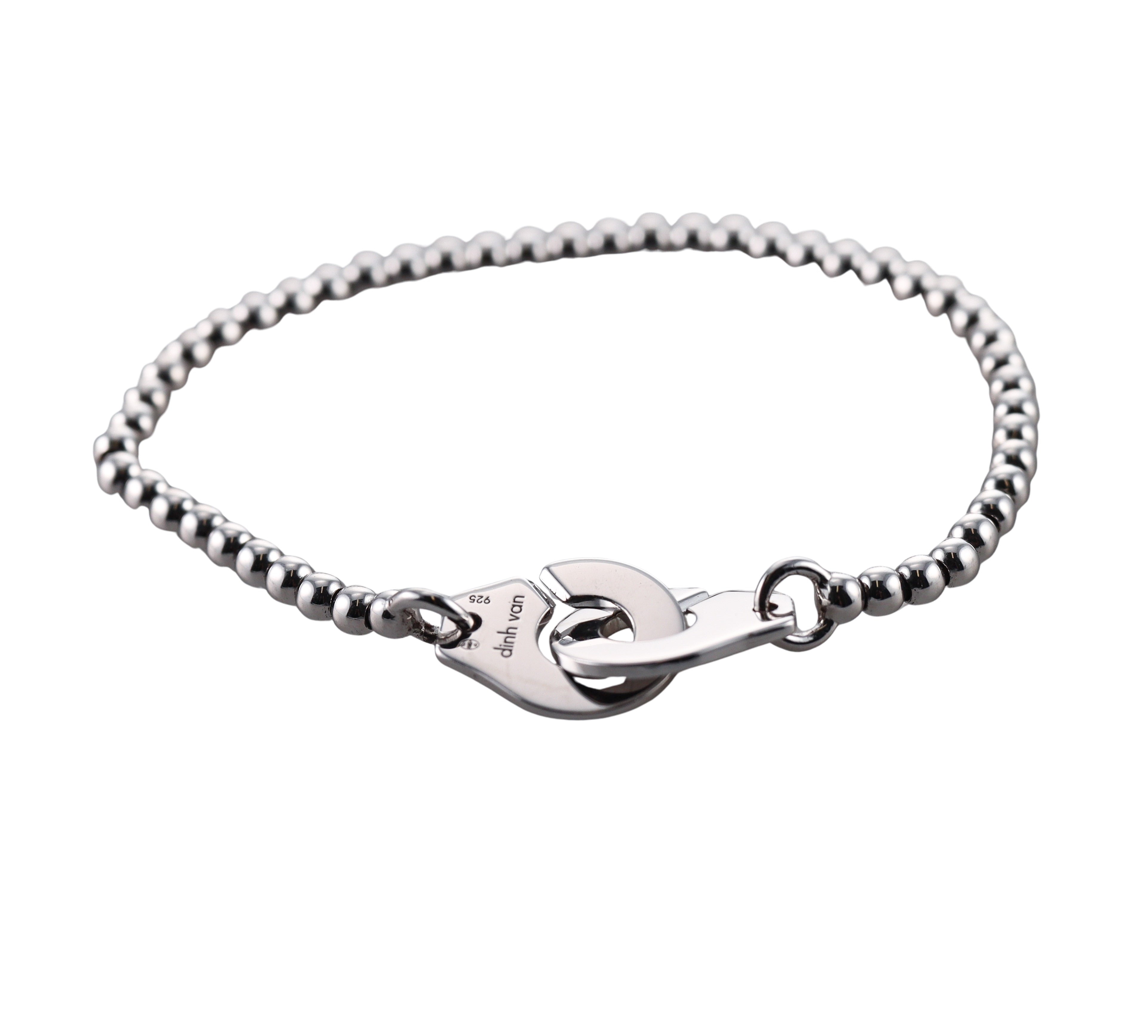 Dinh Van Sterling Menottes Bracelet