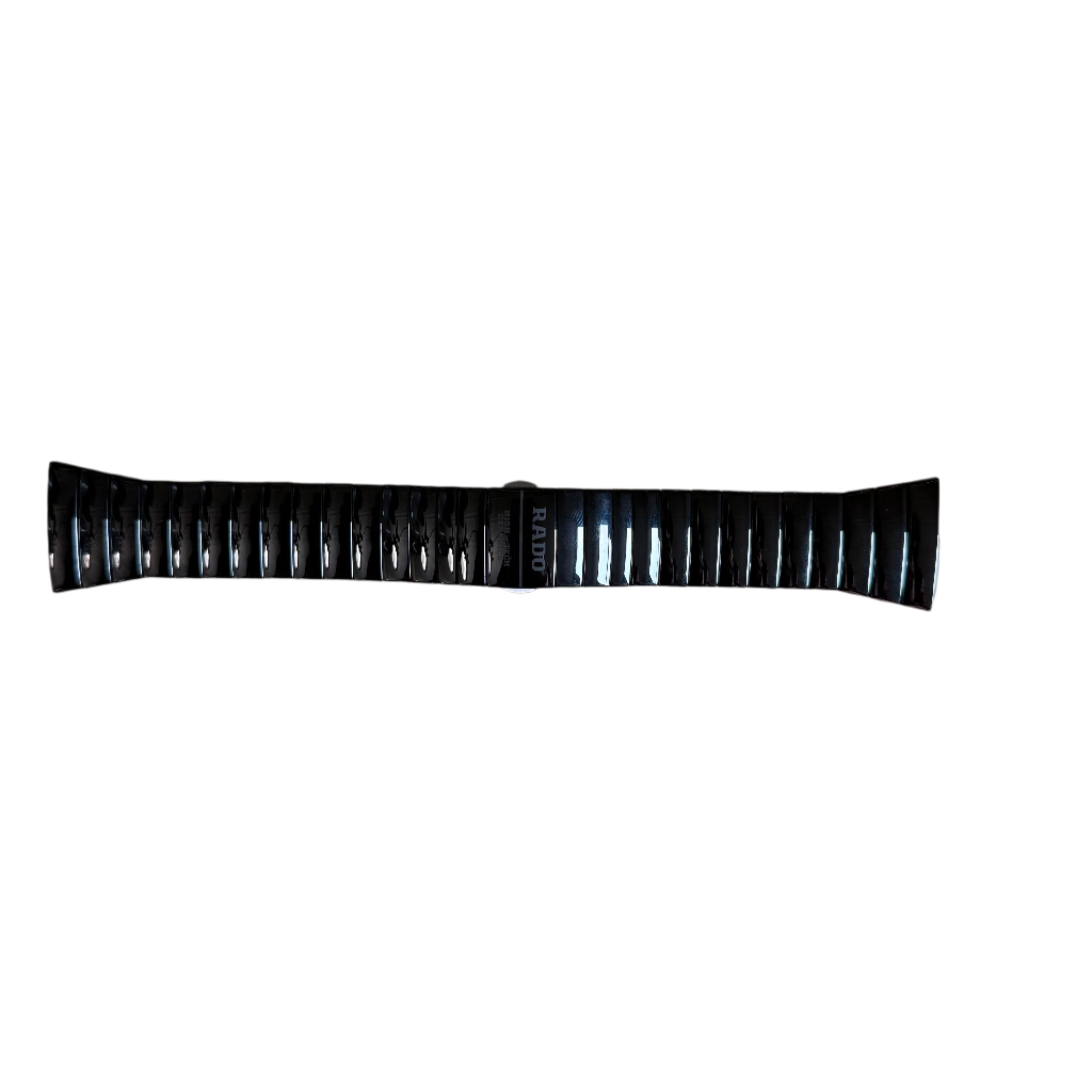 Authentic RADO Black High-Tech Ceramics Watch Bracelet 27mm 04516