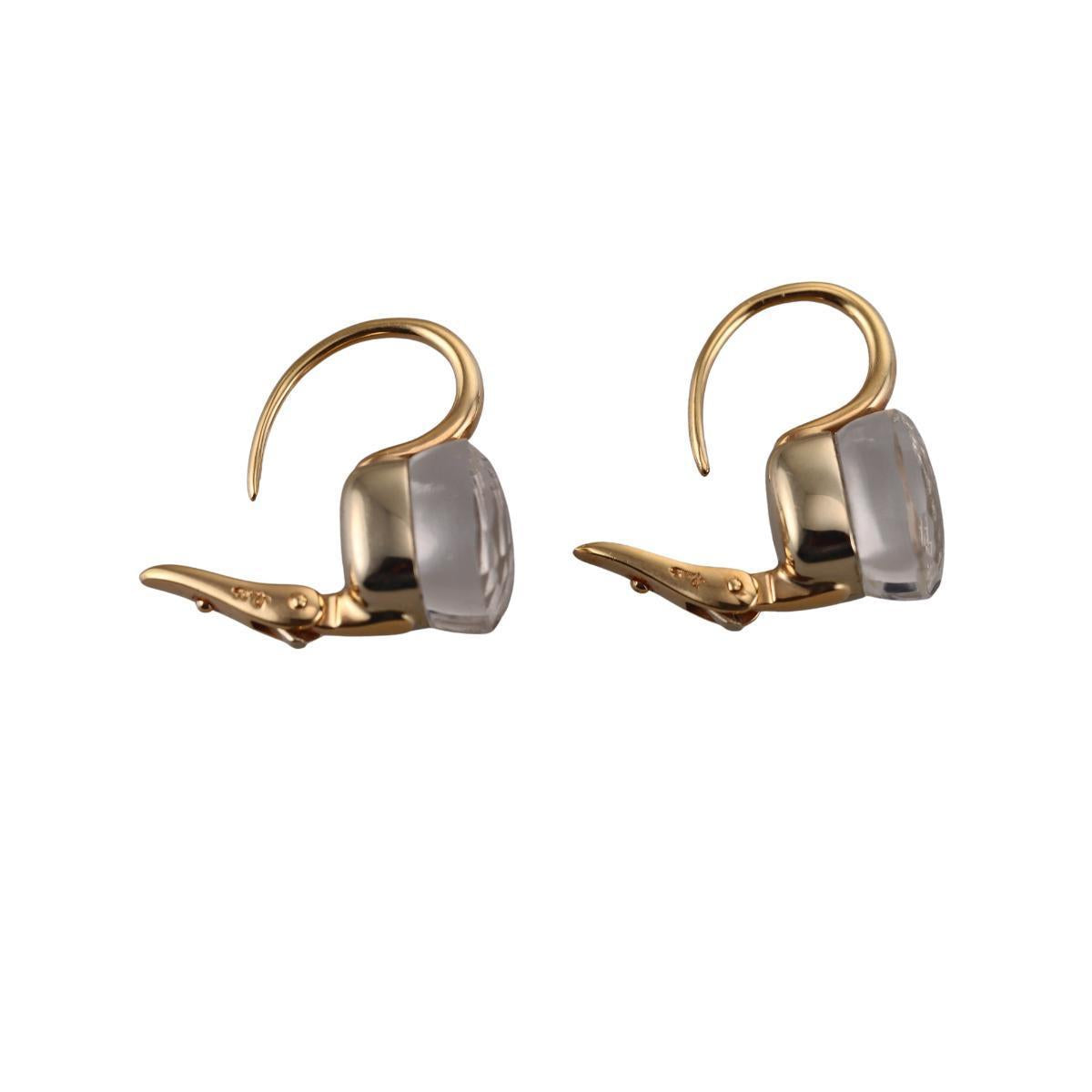 Pomellato Nudo Classic 18k Quartz Earrings