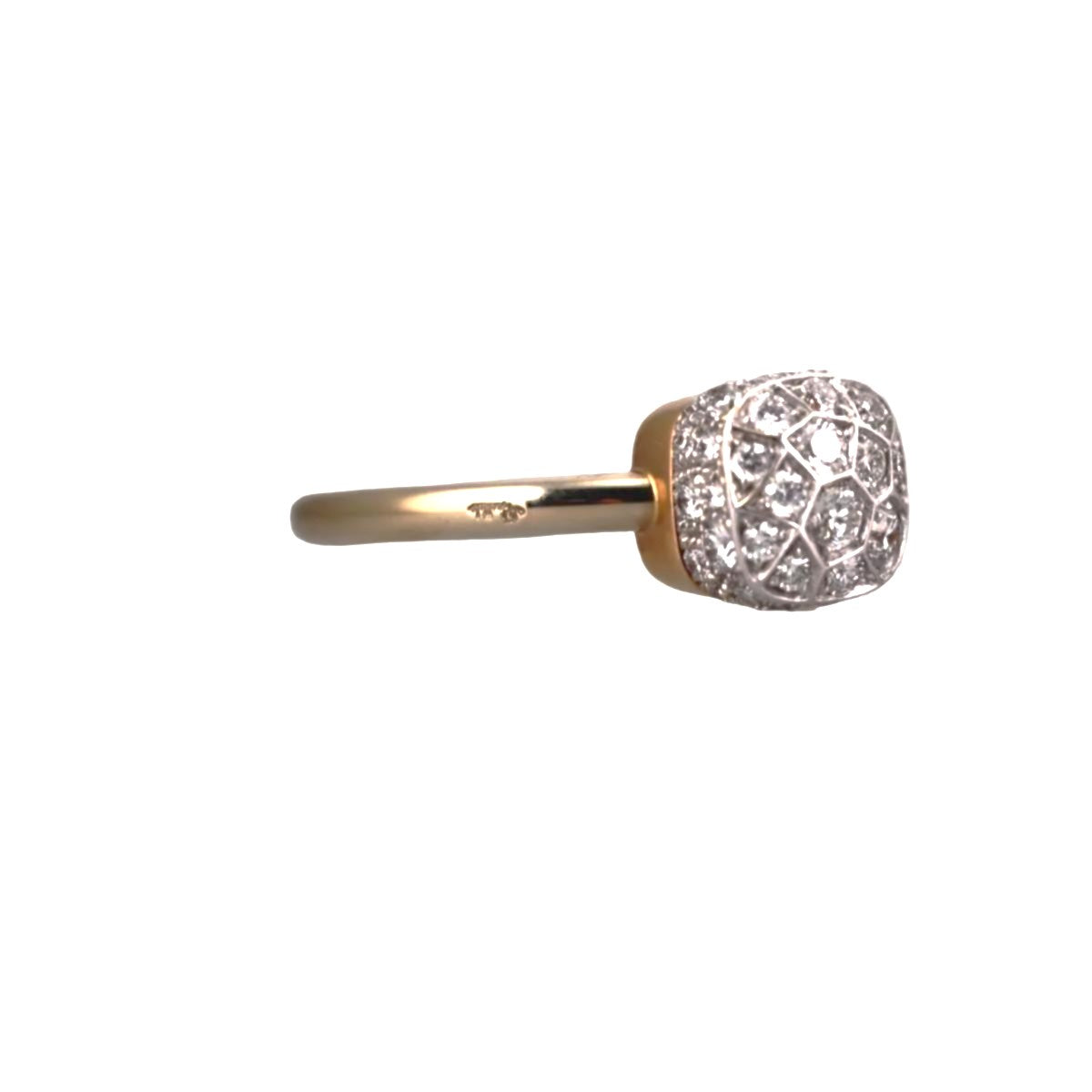 Pomellato Nudo 18k Gold Diamond Ring