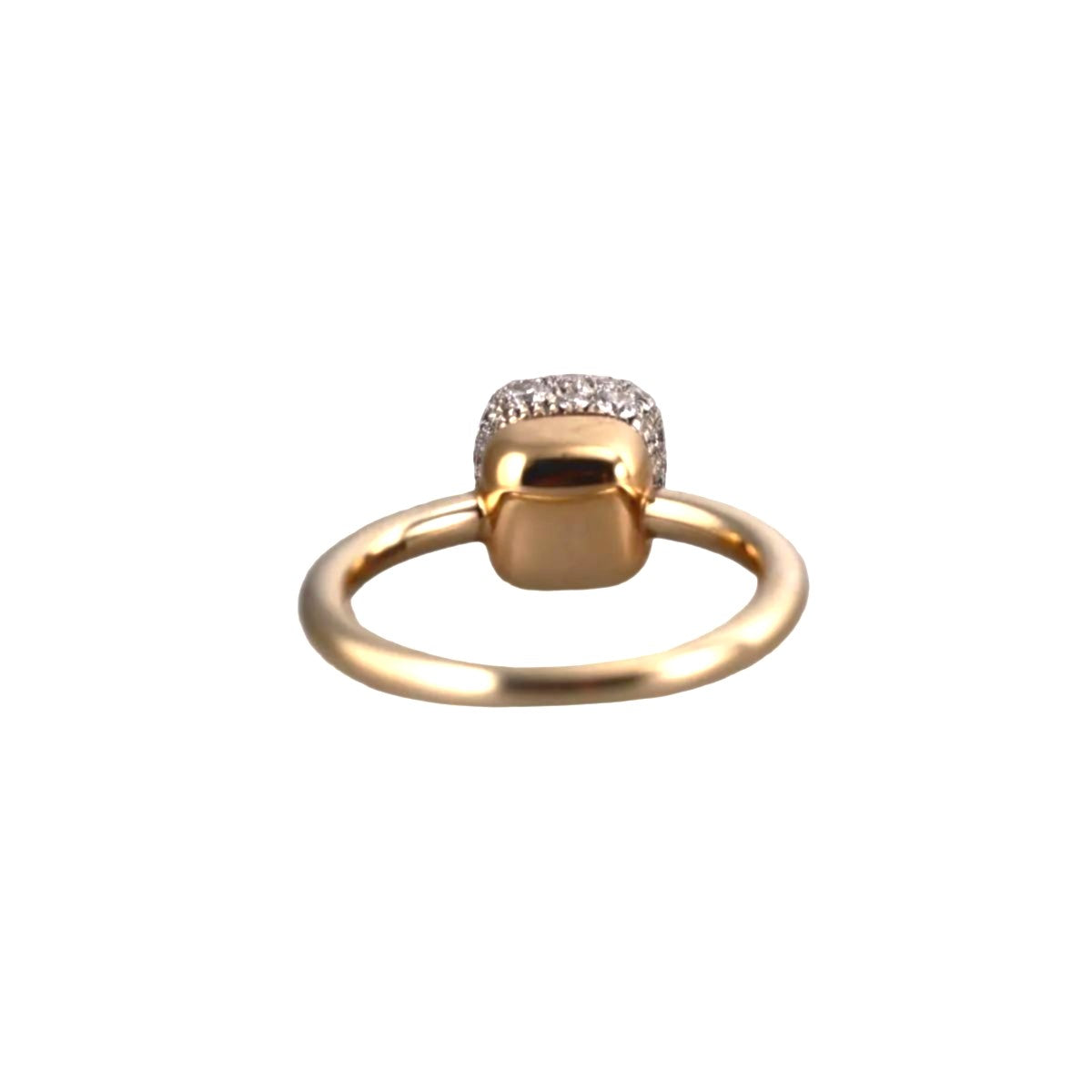Pomellato Nudo 18k Gold Diamond Ring