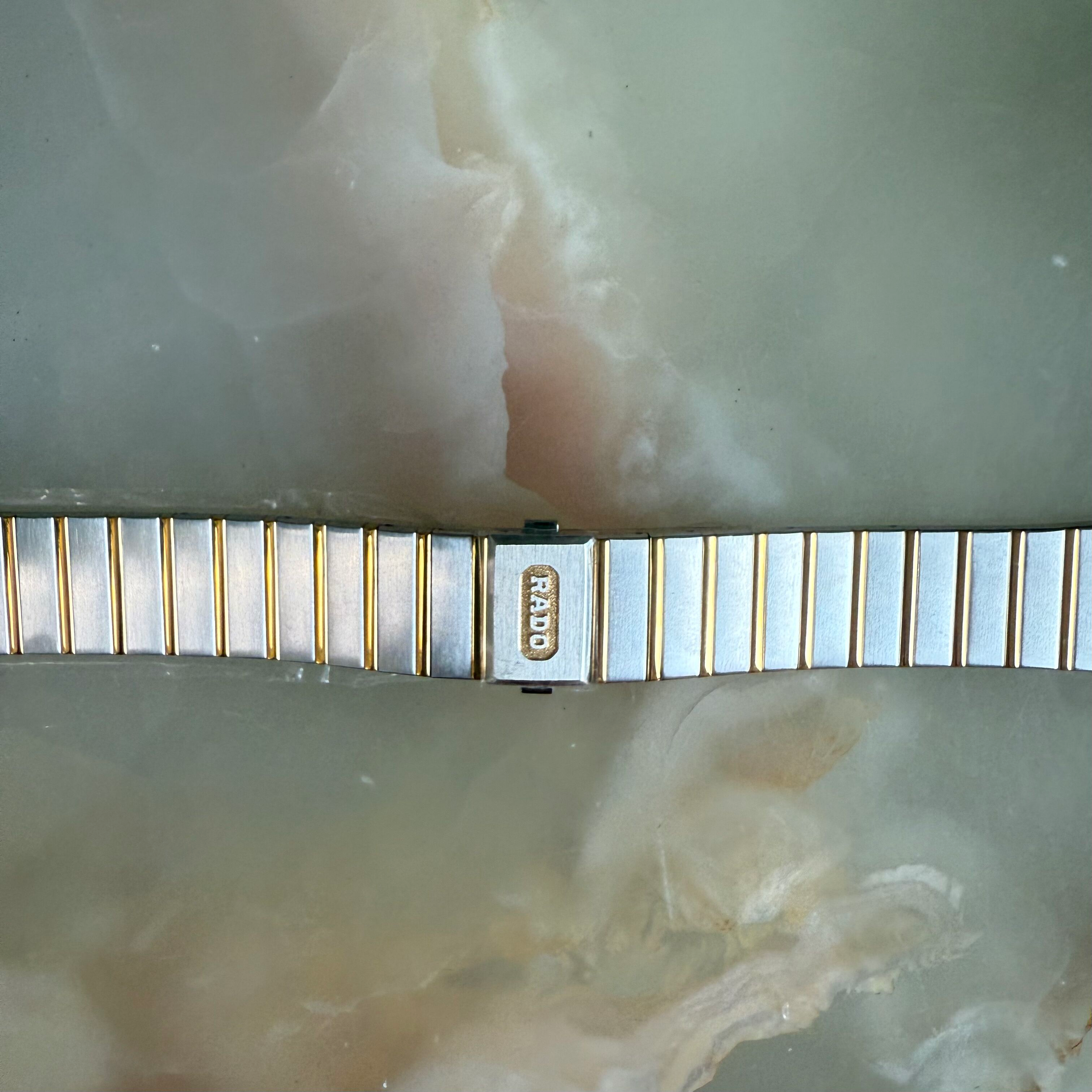 Authentic RADO Gold Stainless Steel Watch Bracelet 21mm 0703098