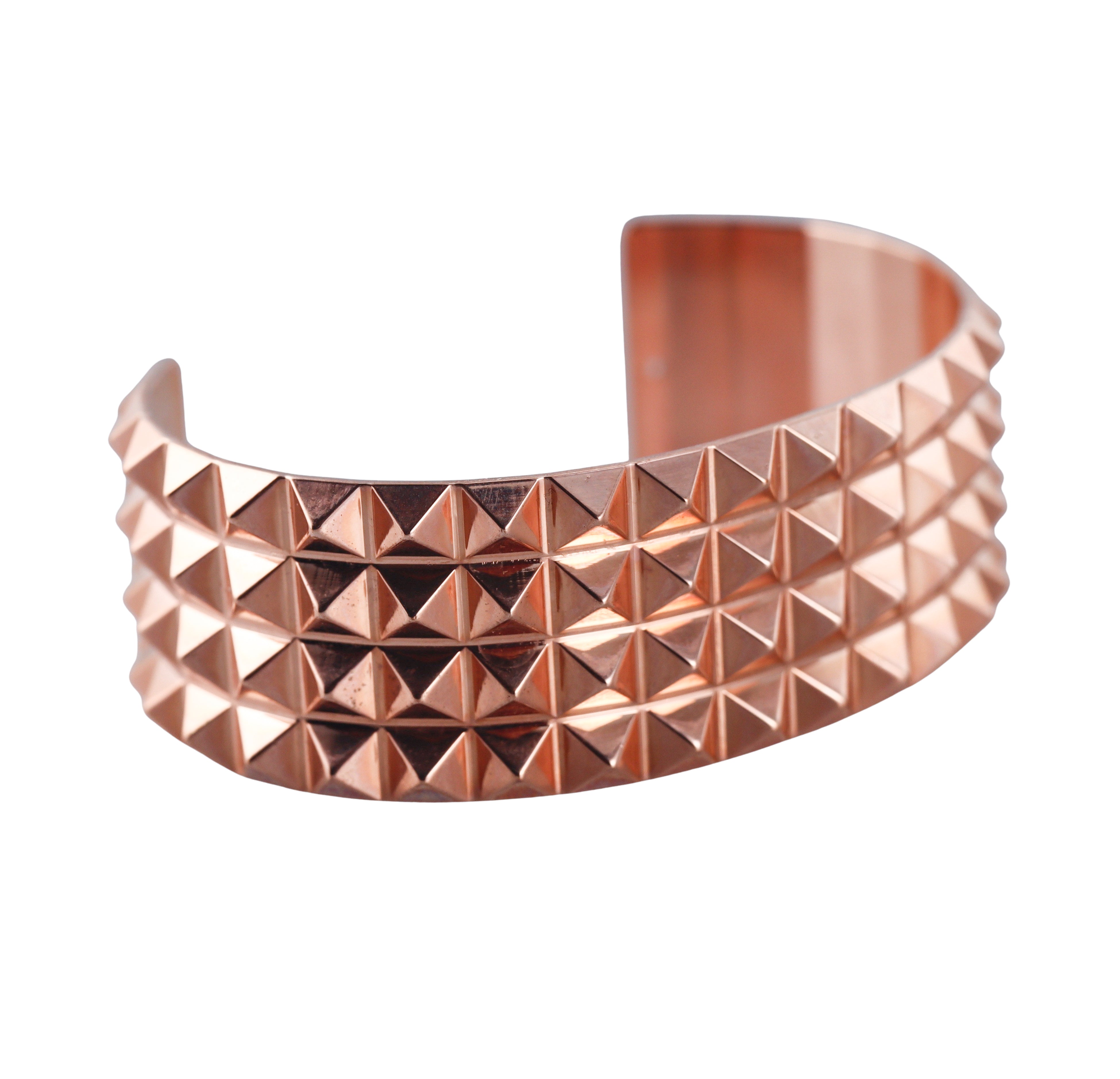 Rebecca geometric Gold Tone Cuff Bracelet
