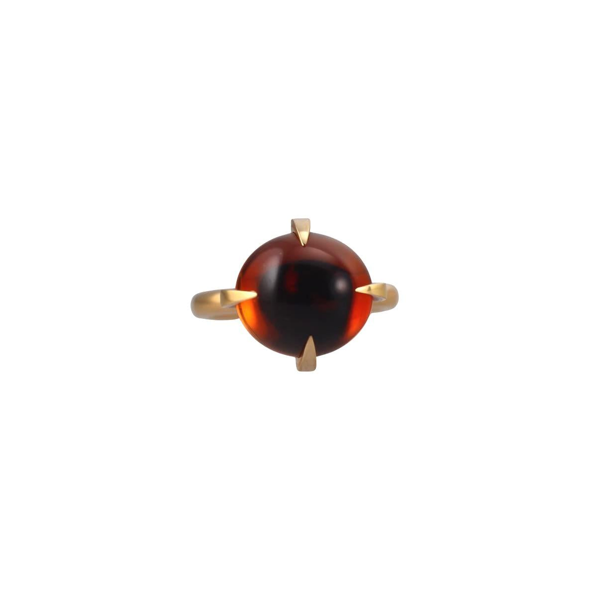 Pomellato Veleno 18K Gold Madeira Citrine Ring