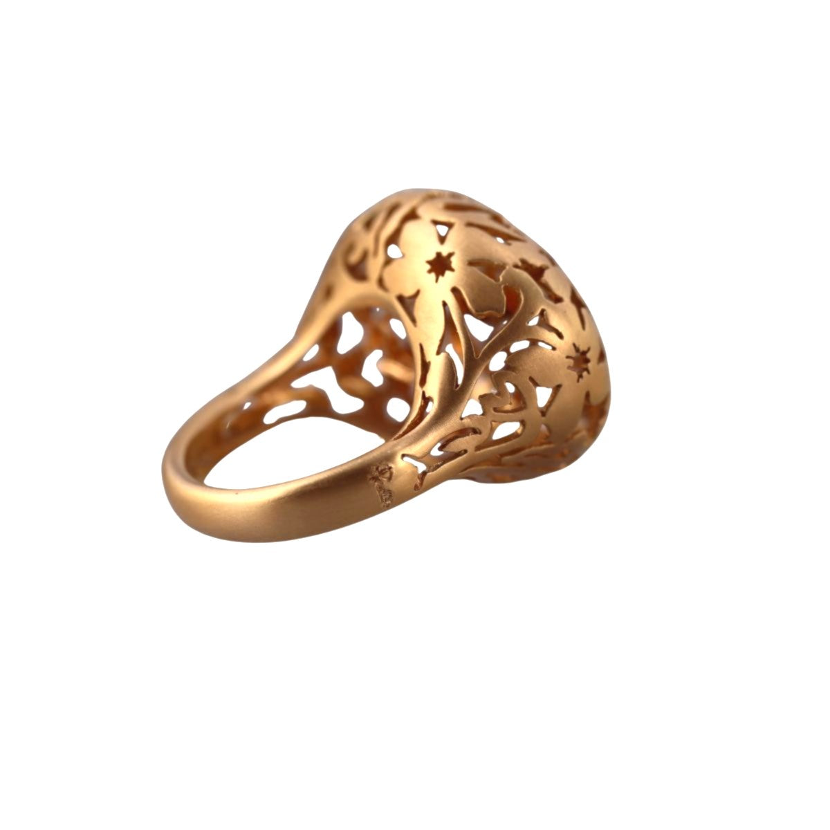Pomellato Arabesque 18k Rose Gold Dome Ring