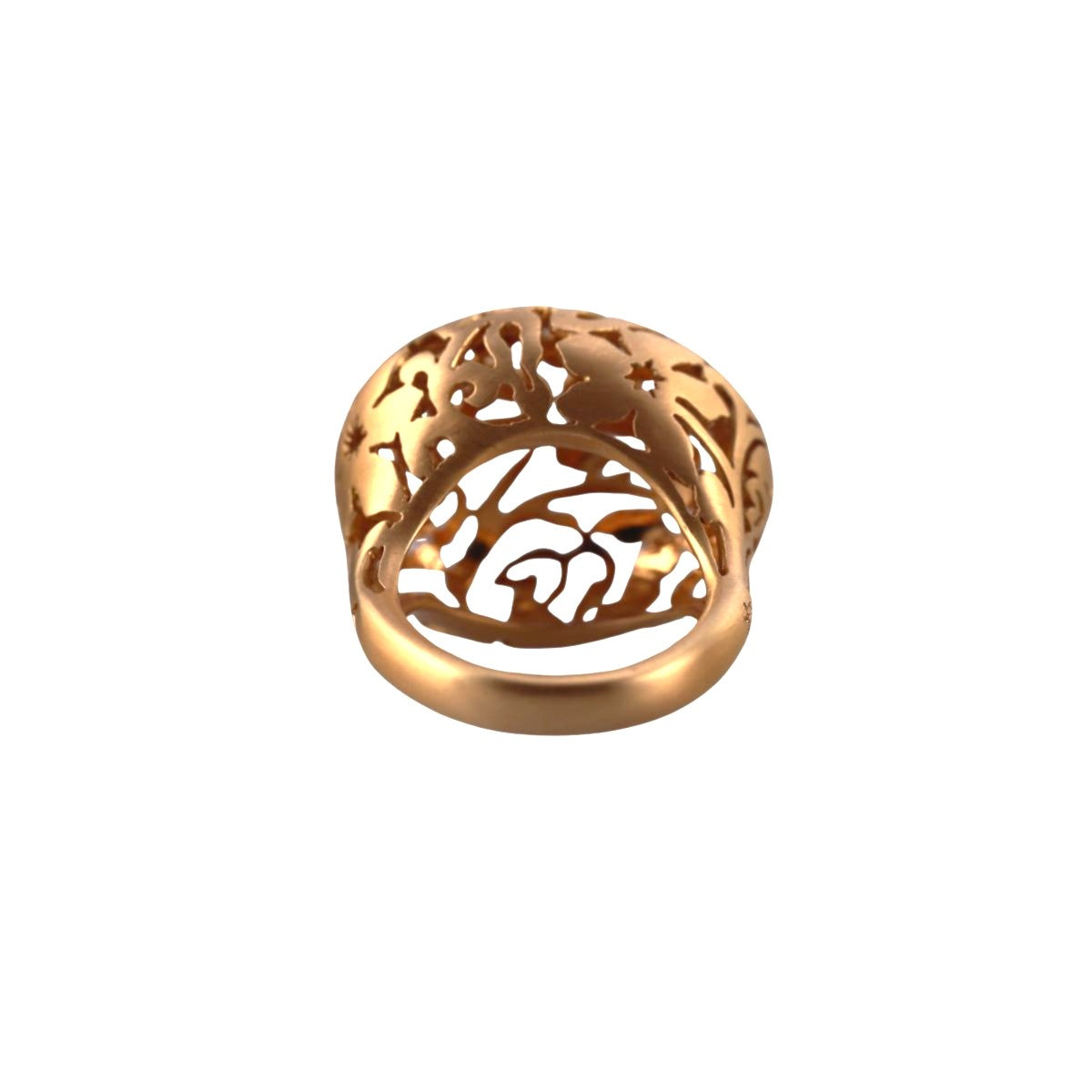 Pomellato Arabesque 18k Rose Gold Dome Ring