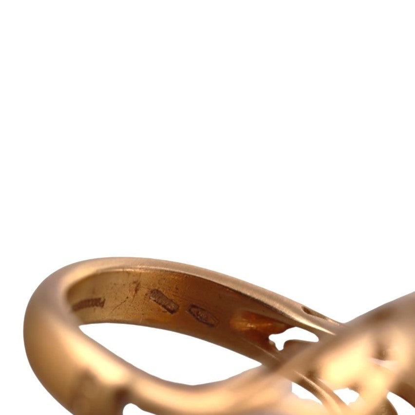 Pomellato Arabesque 18k Rose Gold Dome Ring