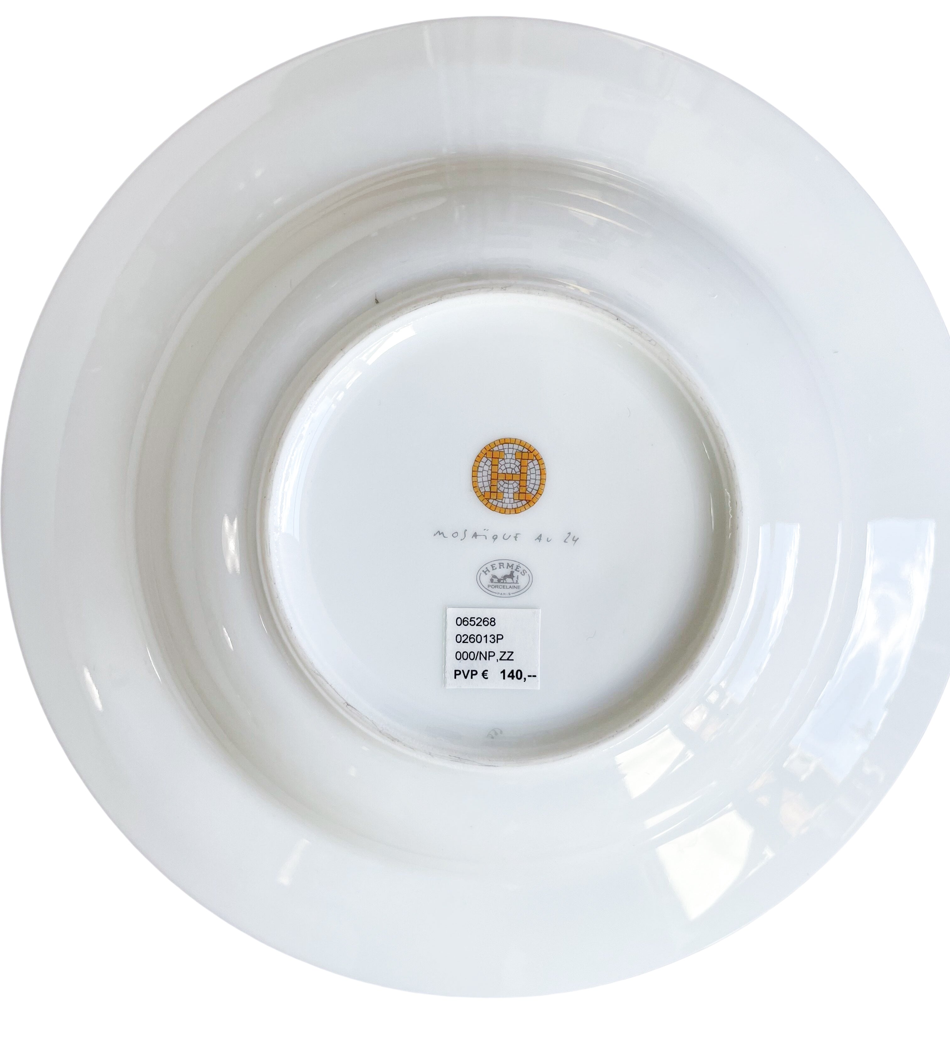 Hermes Mosaique Av 24 Soup Plate 026013P