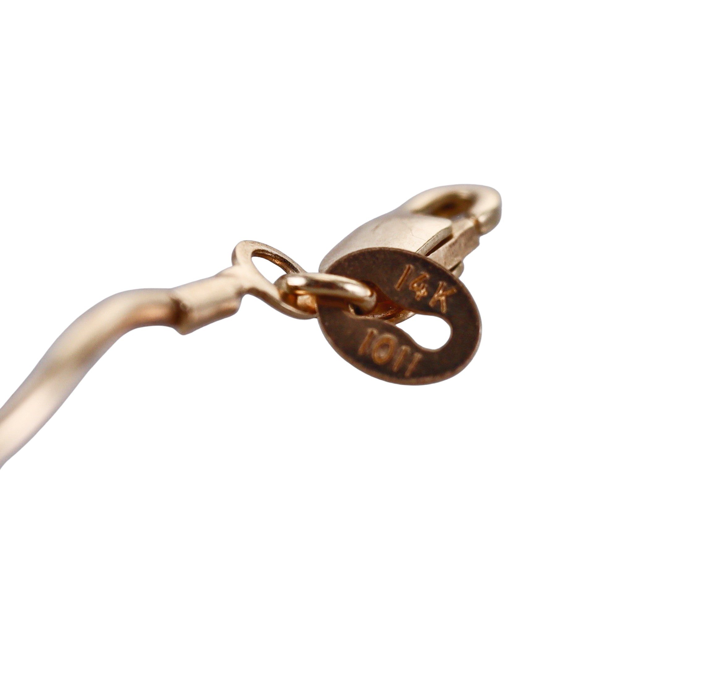 14k Gold Pearl  Necklace