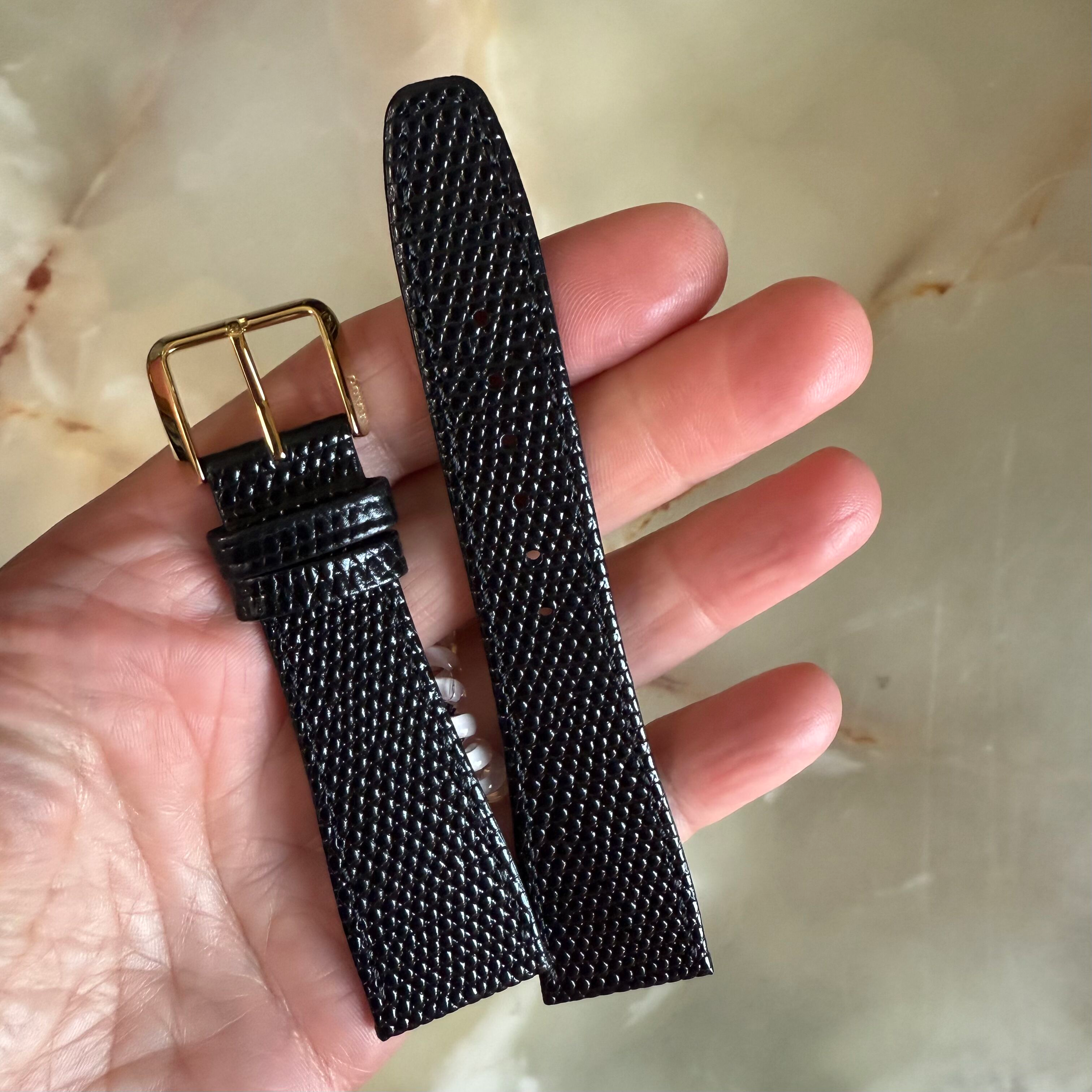 Authentic RADO Brown Leather Watch Strap Band 16mm with Buckle 8569-B