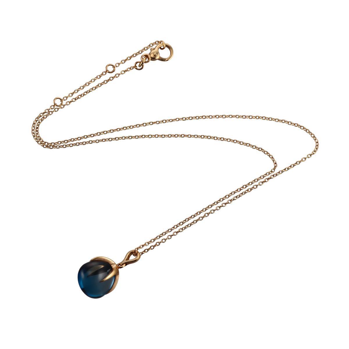 Pomellato Veleno 18k Gold Topaz Pendant Necklace