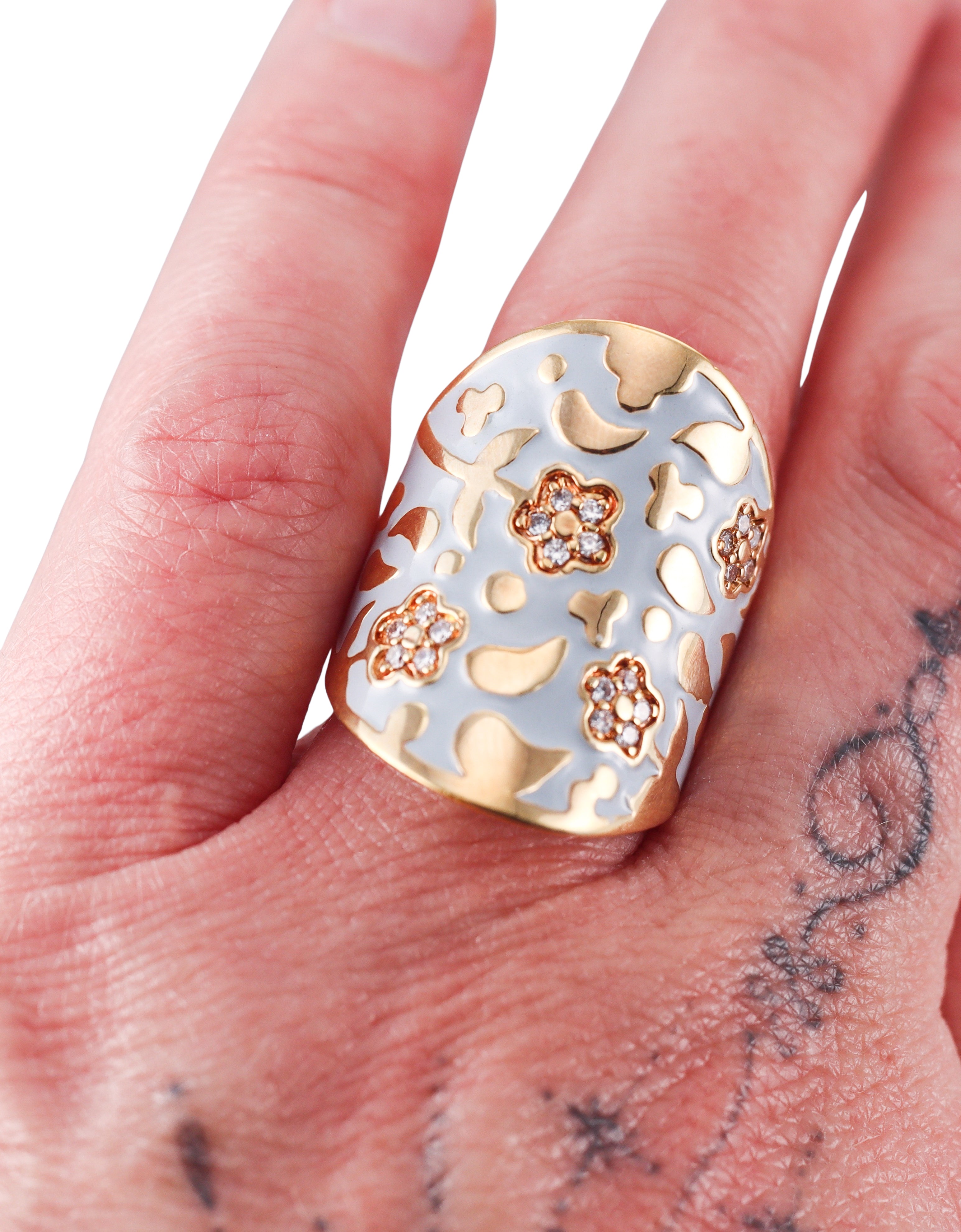 Lauren G Adams Flowers By Orly Cocktail Ring