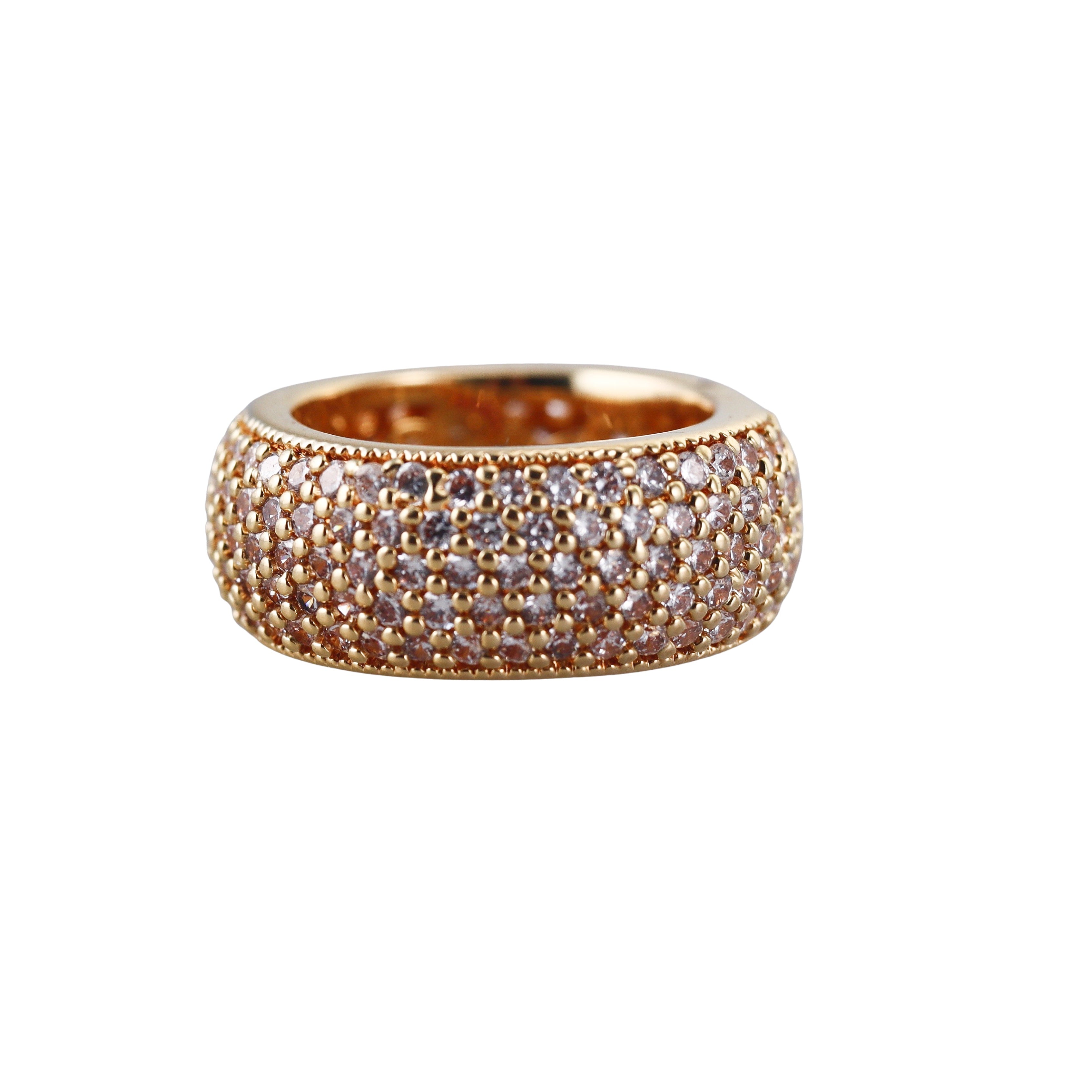 Lauren G Adams Crystal Band Ring