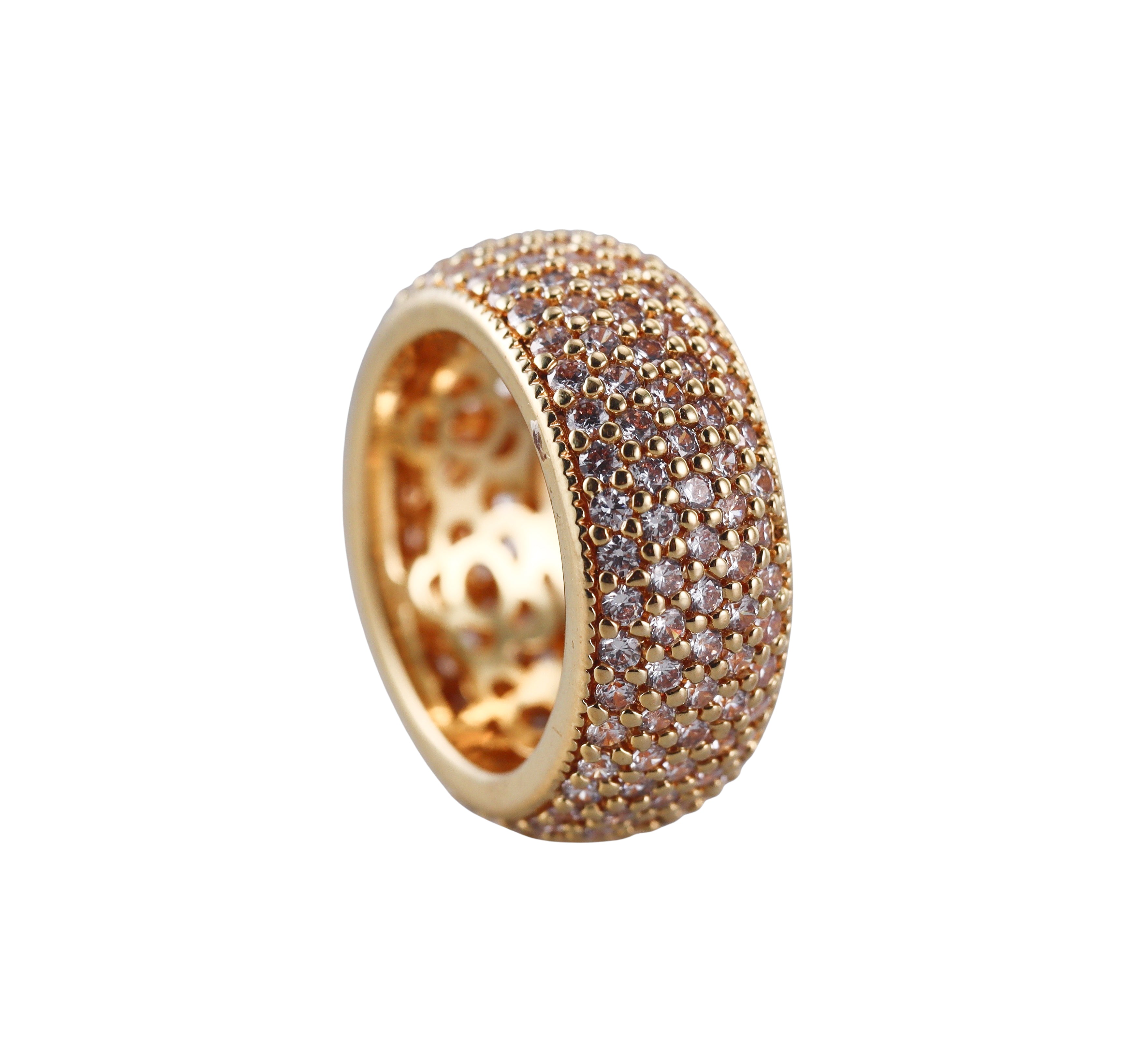 Lauren G Adams Crystal Band Ring
