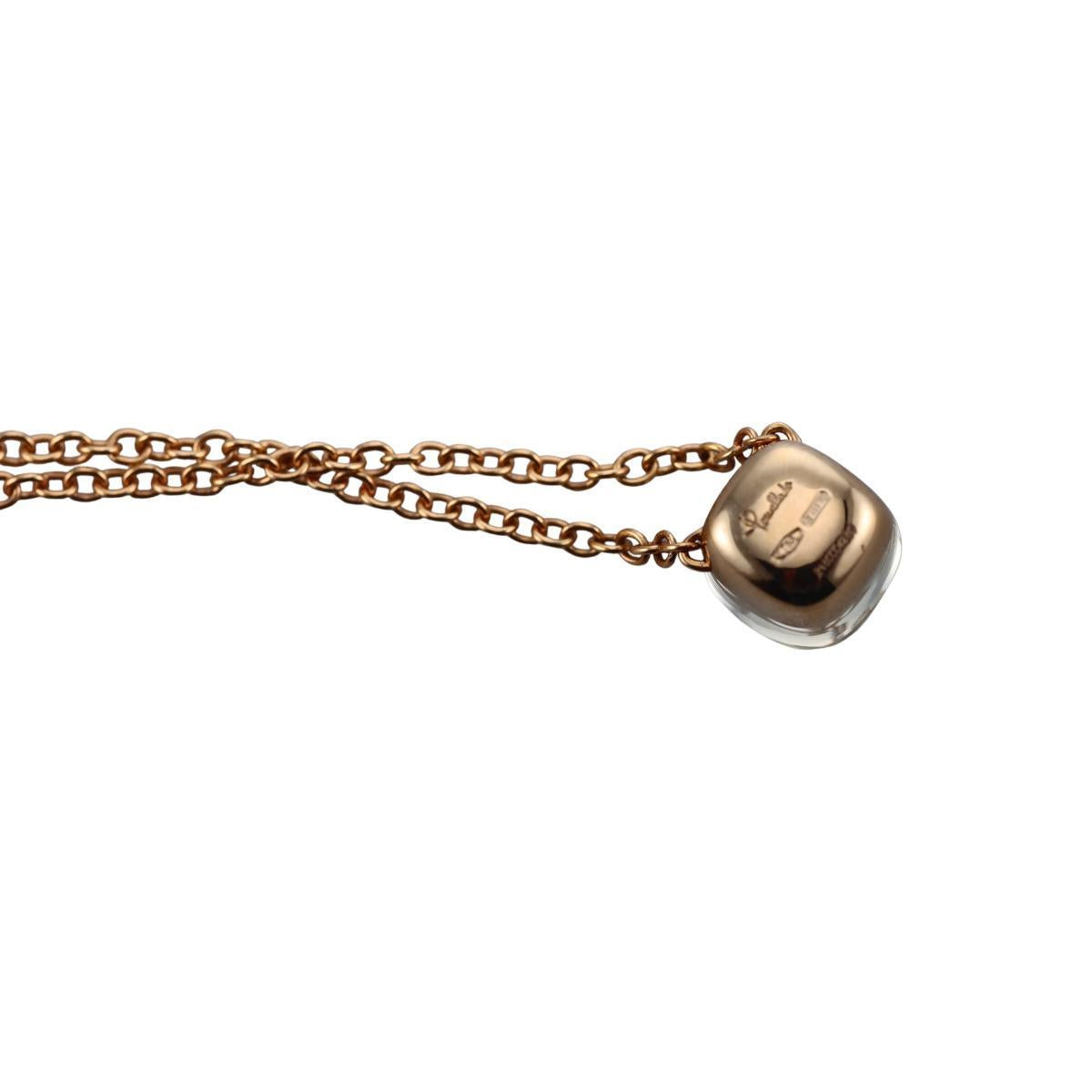 Pomellato Nudo 18k Rose Gold Pendant Necklace