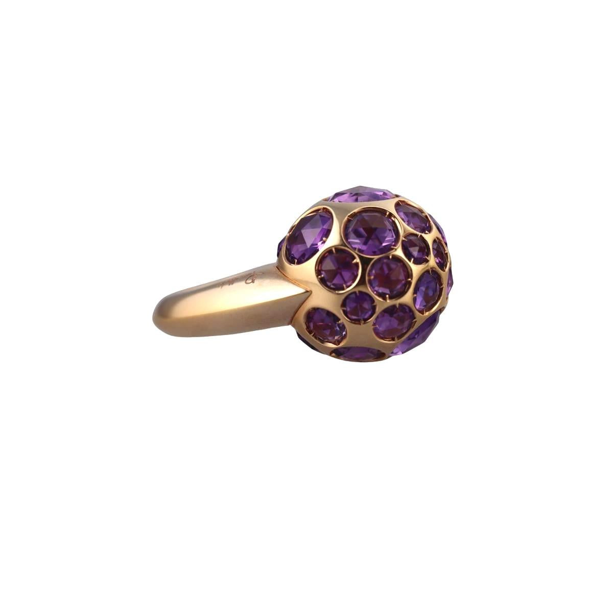 Pomellato Harem 18k Gold Amethyst Ring