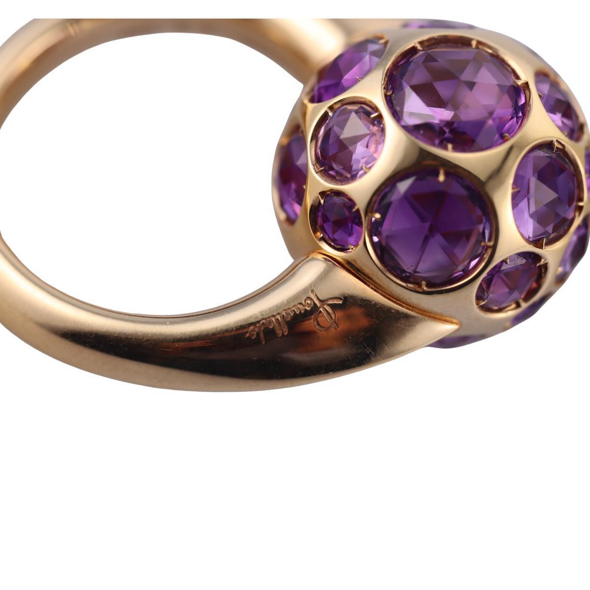 Pomellato Harem 18k Gold Amethyst Ring
