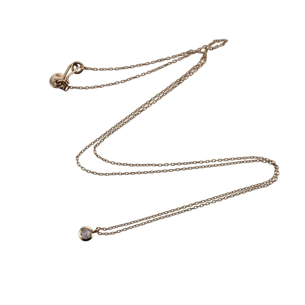 Pomellato 18k Gold Diamond Pendant Necklace