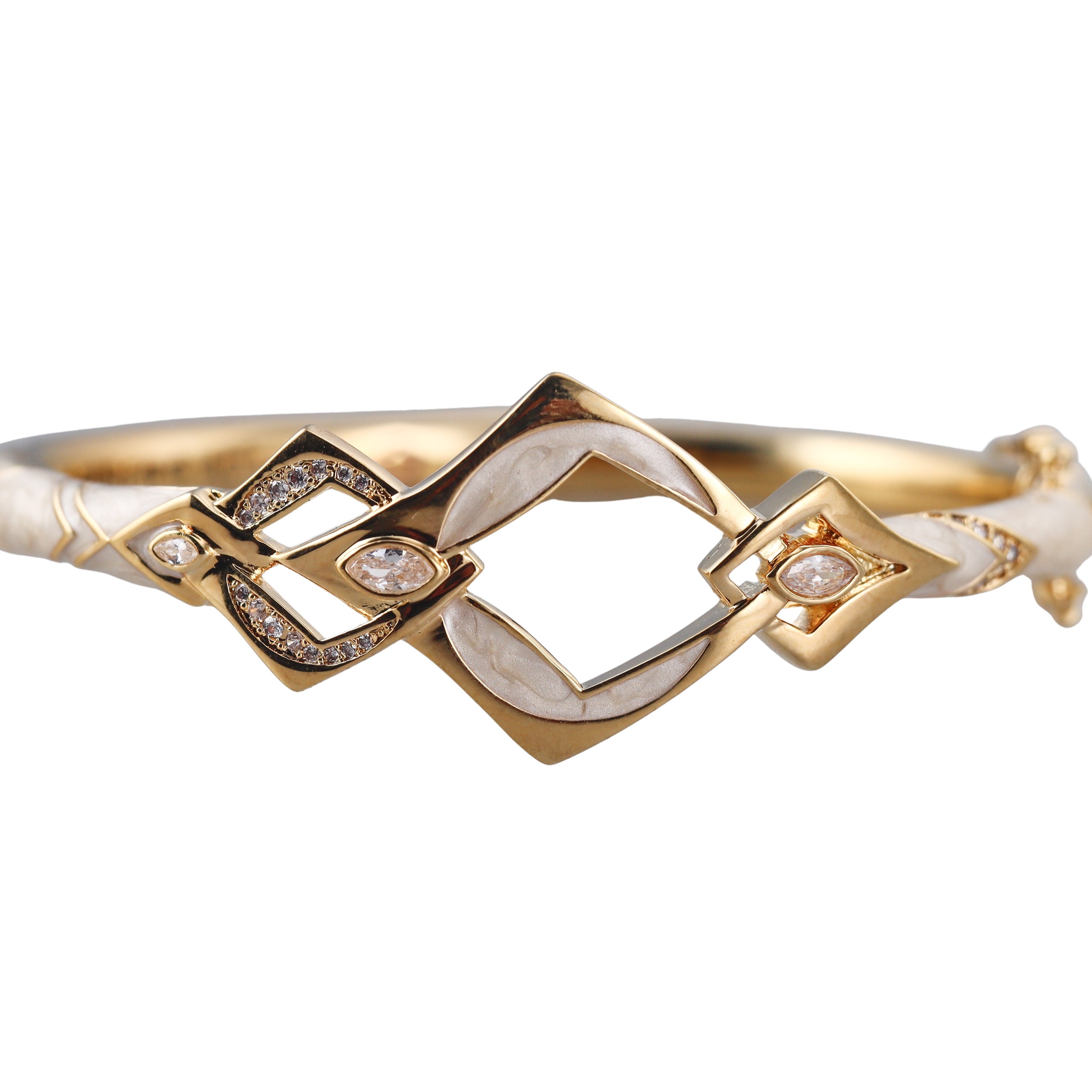 Lauren G Adams Enamel Crystal Bracelet