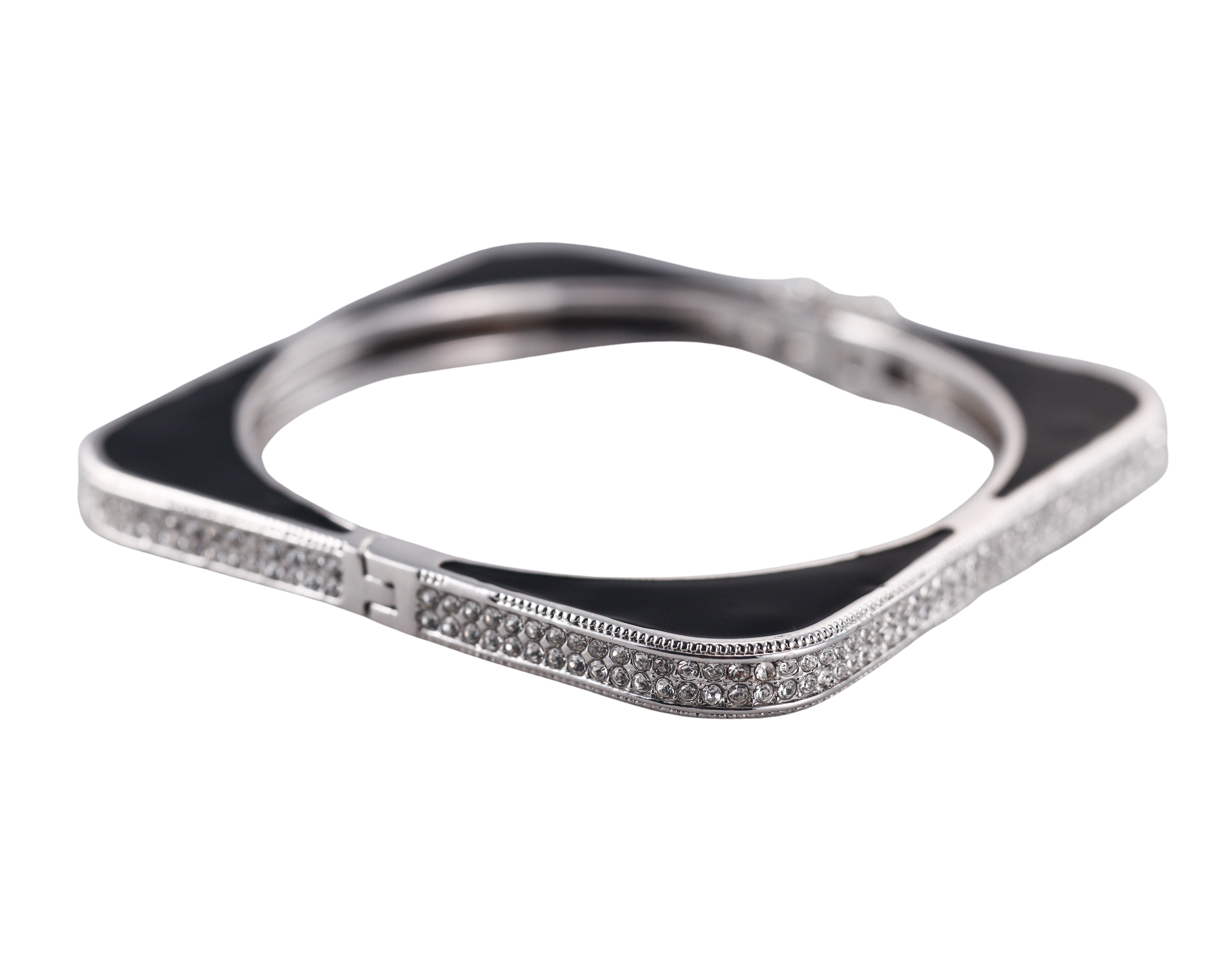 Lauren G Adams Sea Diamond Black Bracelet