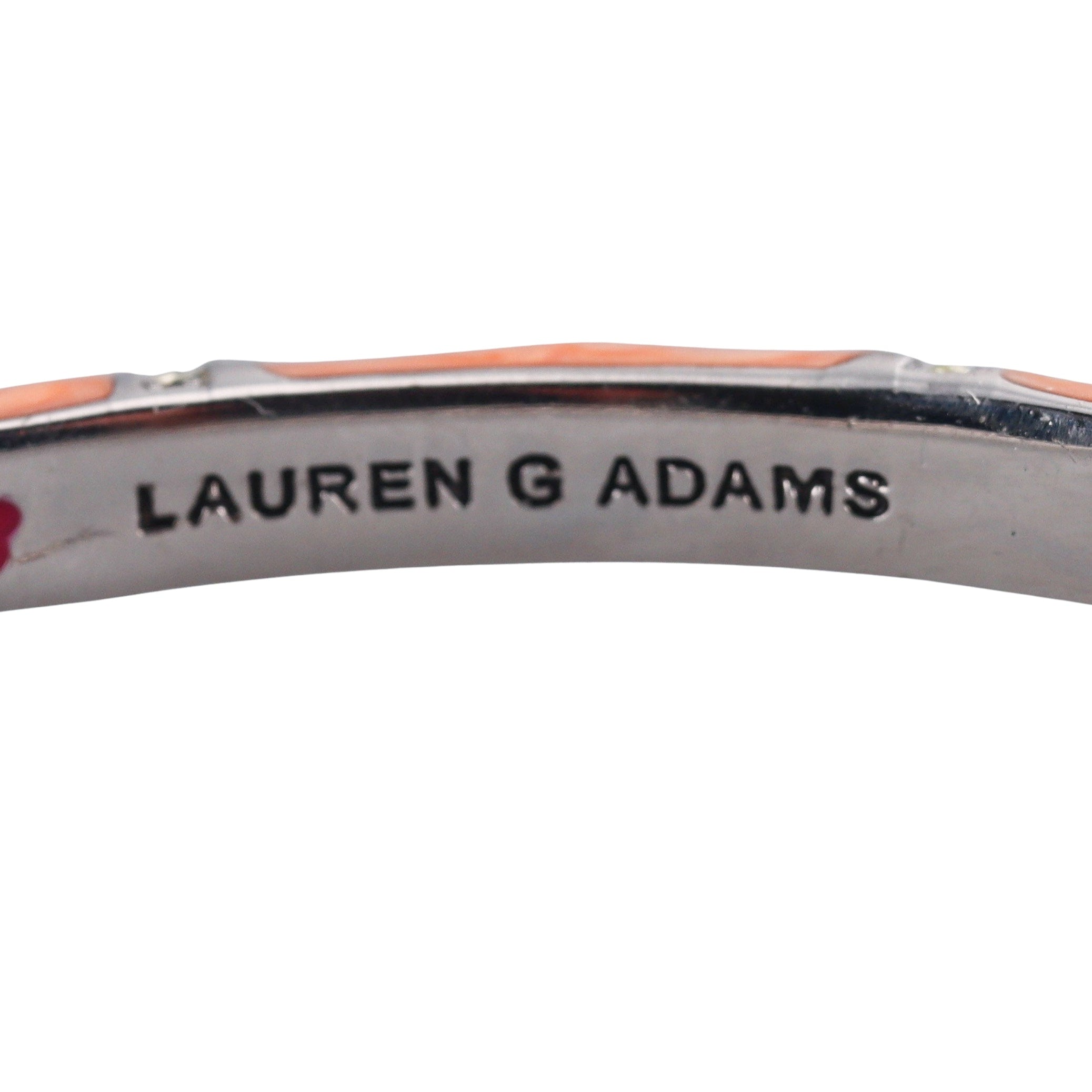 Lauren G Adams Stackable Fiesta Bangle Enamel Bracelet