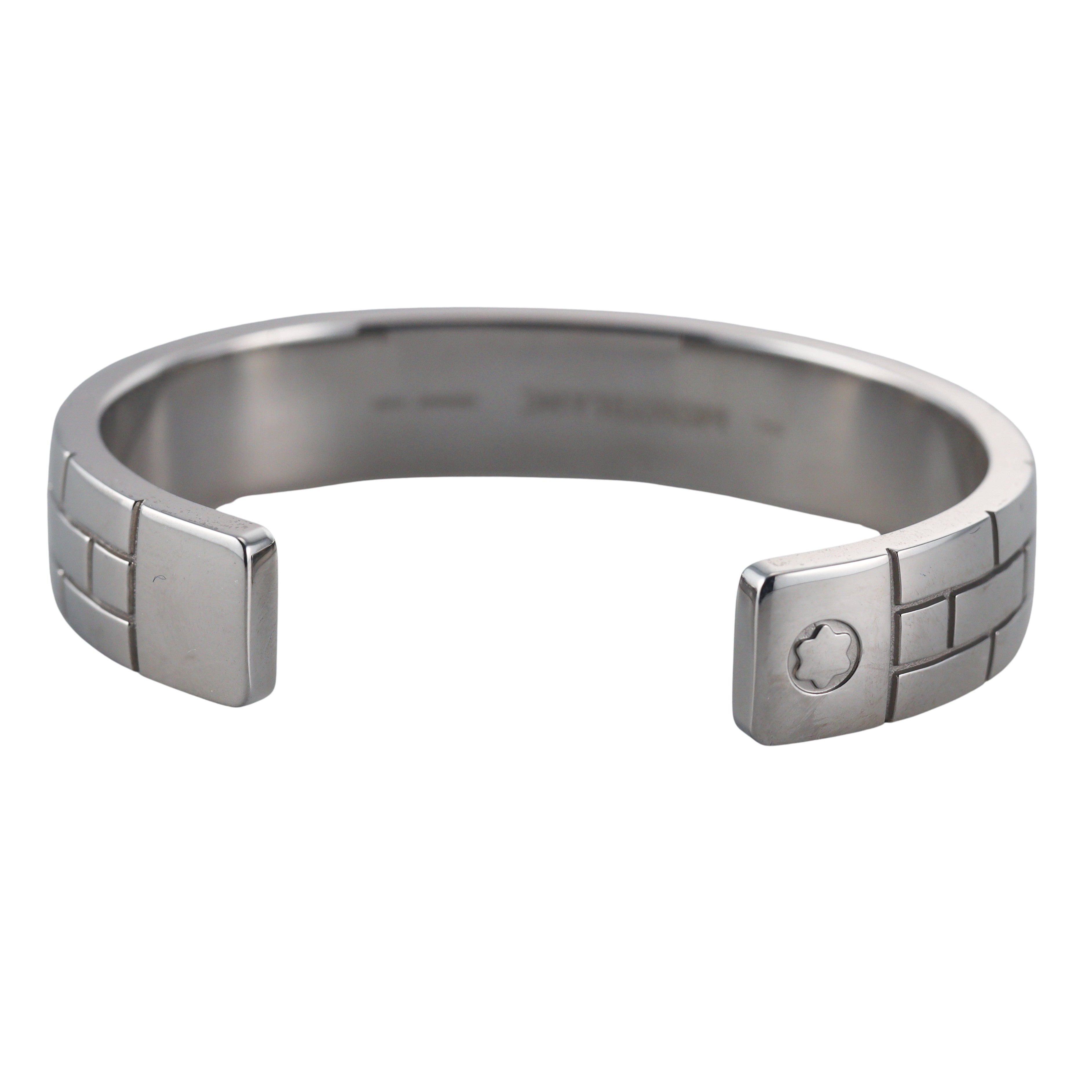 Montblanc Signature for Good Stainless Steel Cuff Bracelet 127709