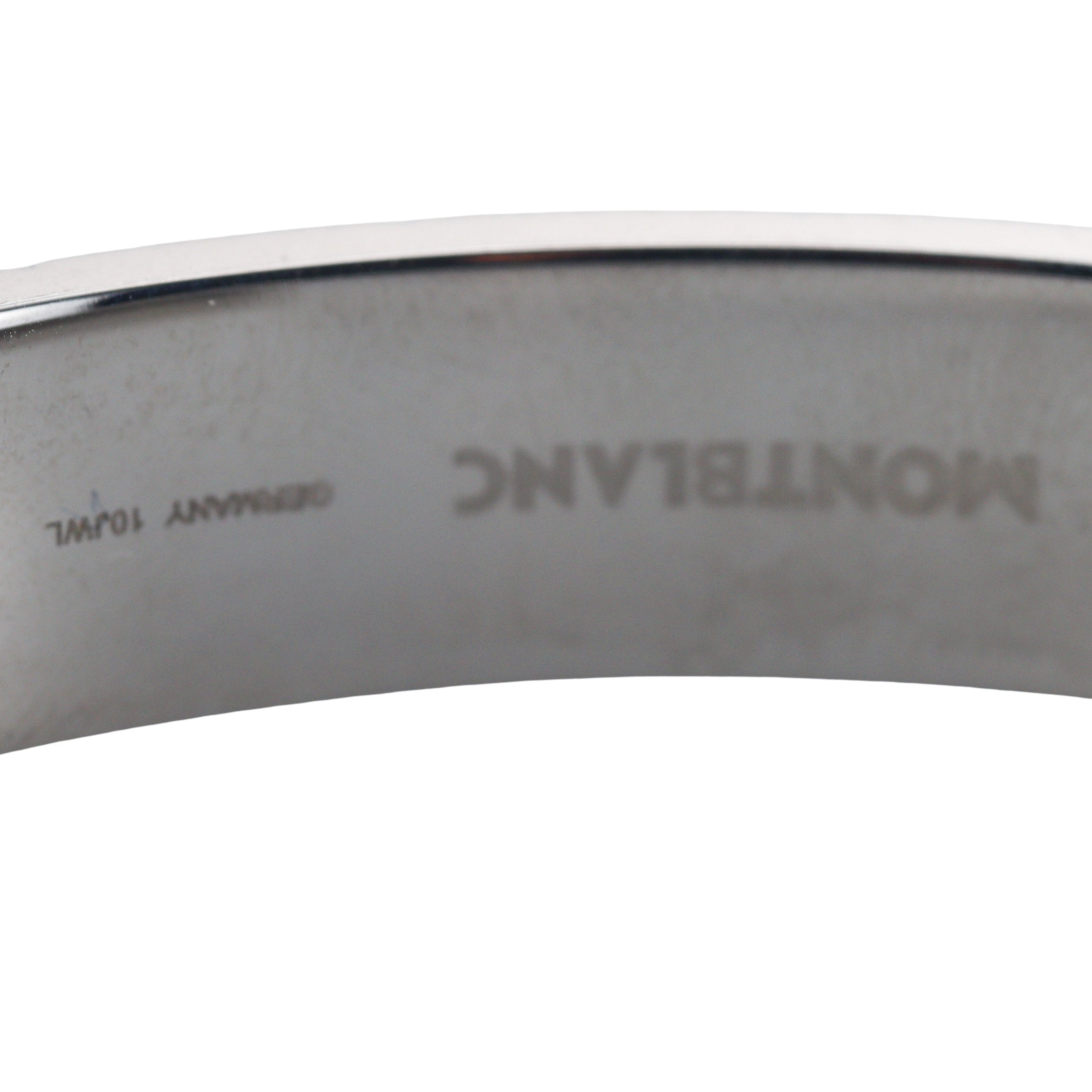 Montblanc Signature for Good Stainless Steel Cuff Bracelet 127709