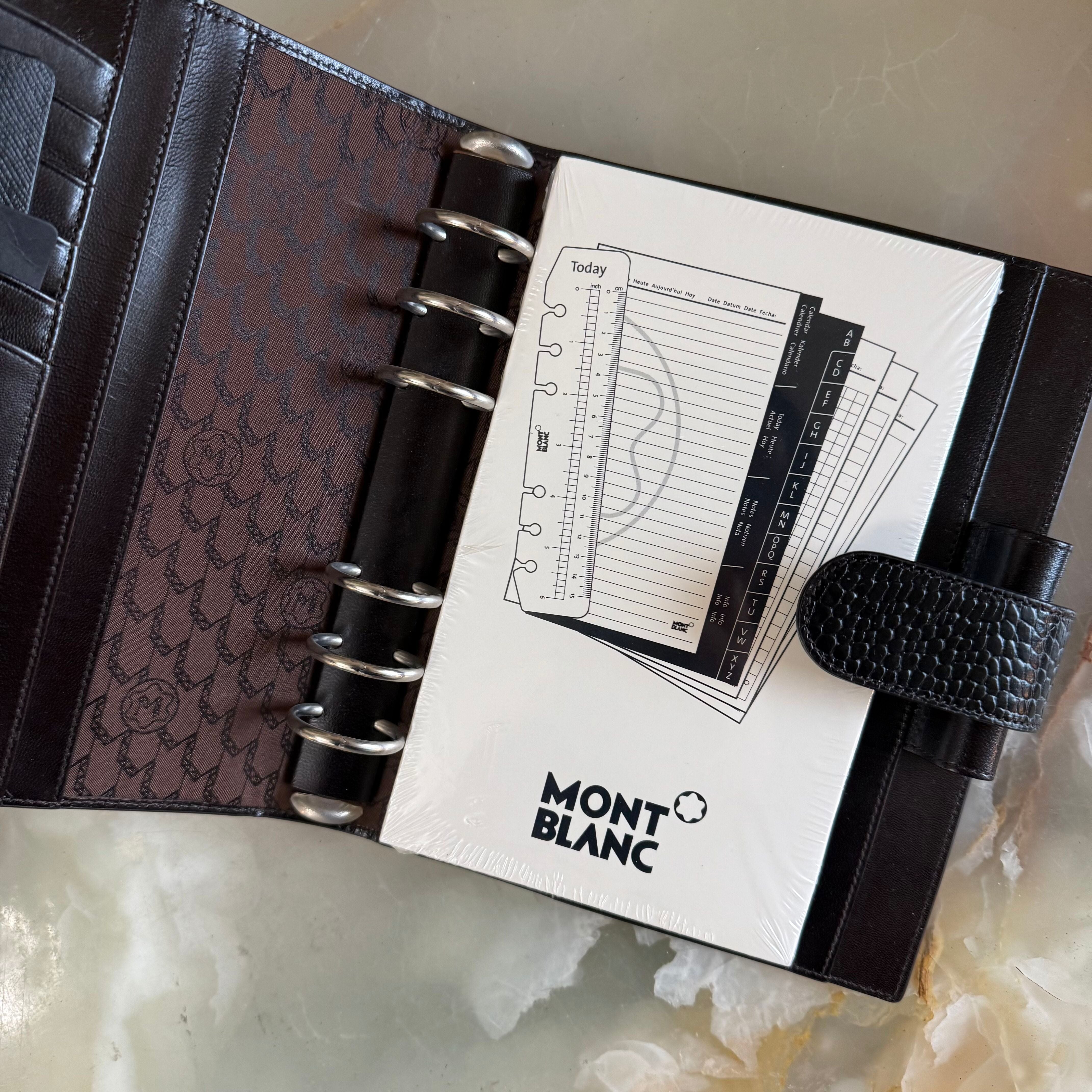 MontBlanc Meisterstuck Medium Organizer  Mocha 106650