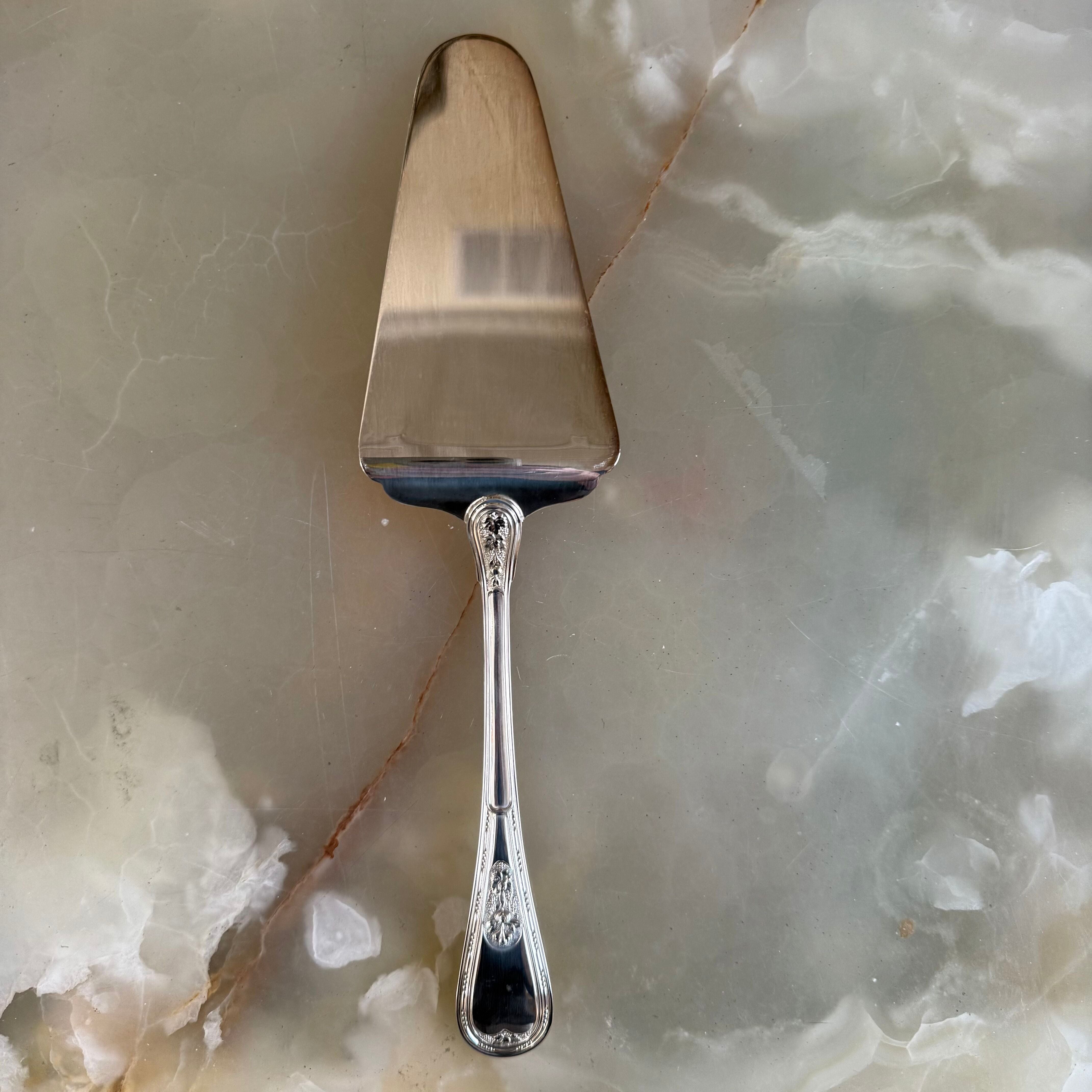 Puiforcat Monthelie Silver Platted Flatware Set 91 pc