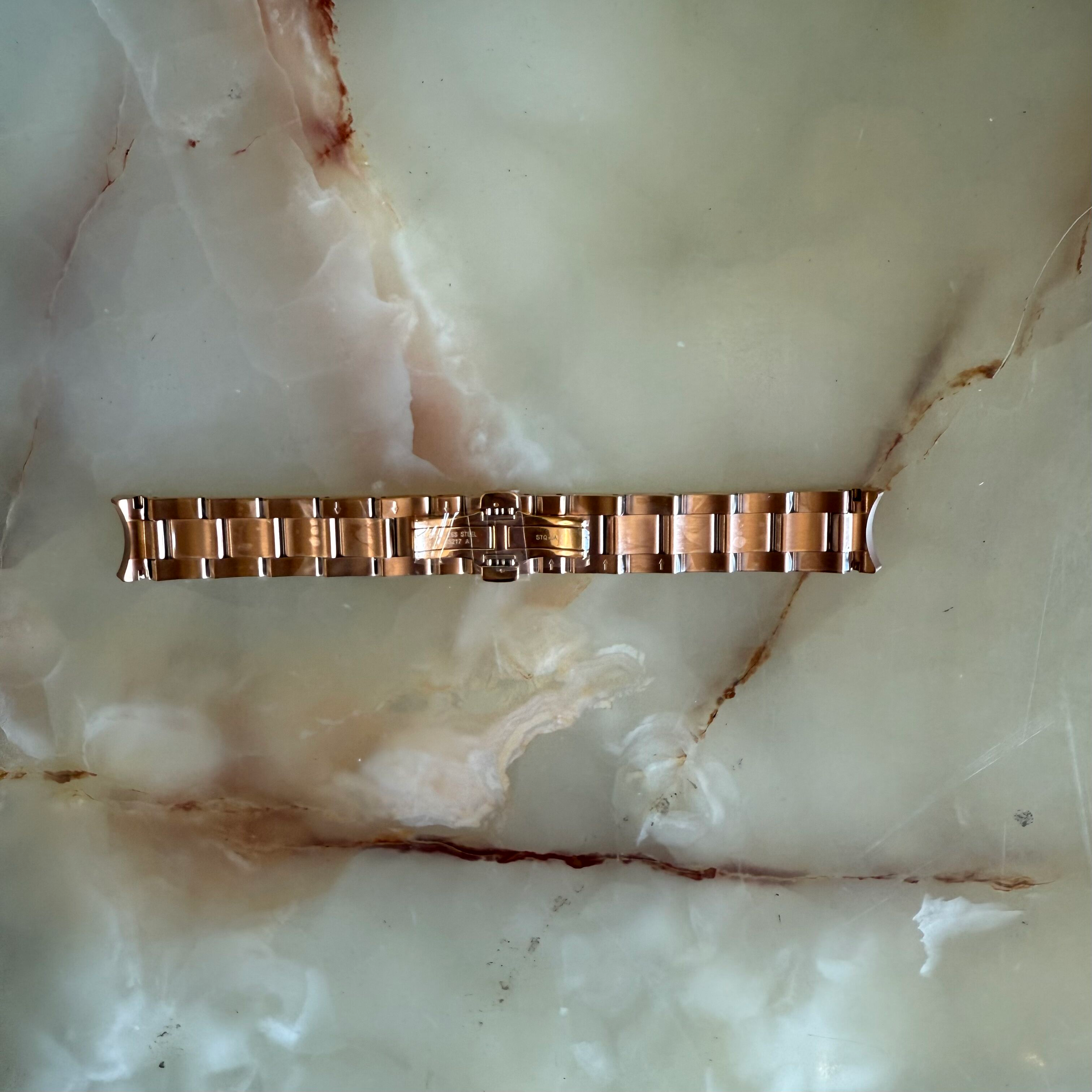 Authentic MIDO Gold Steel Watch Bracelet 19mm M605013318