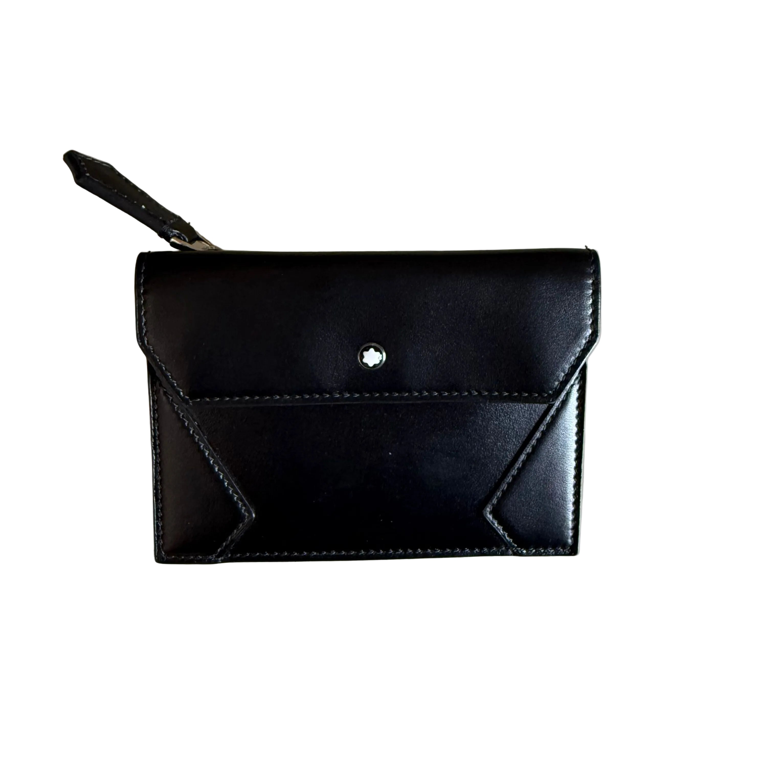 Montblanc Meisterstuck Leather Zipper Card Holder 129907